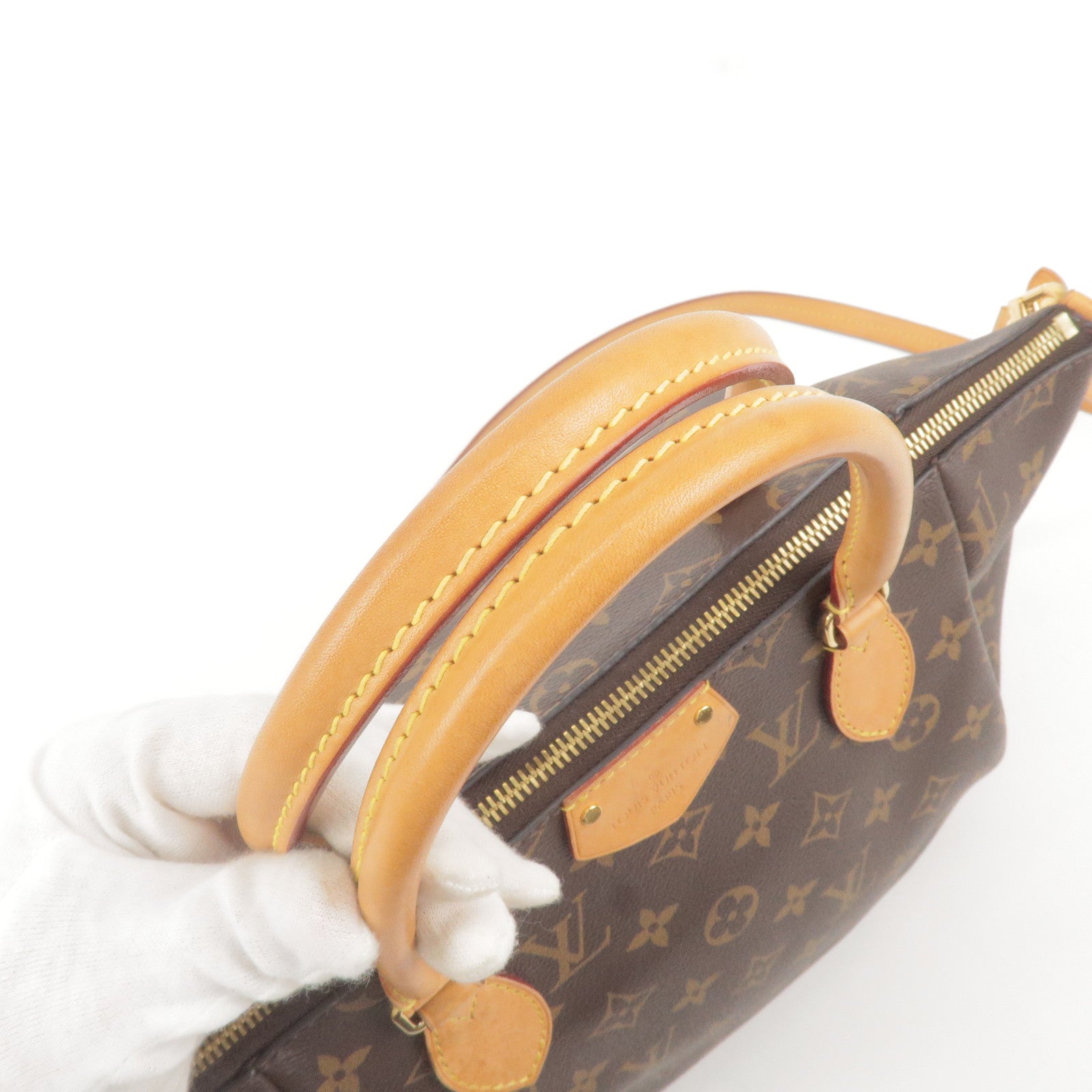 Shoulder - Louis - ep_vintage luxury Store - MM - Vuitton - Monogram - Bag  - Bag - Turenne - M48814 – dct - Hand - Sac à main Louis Vuitton Triana en  toile damier ébène et cuir glacé marron