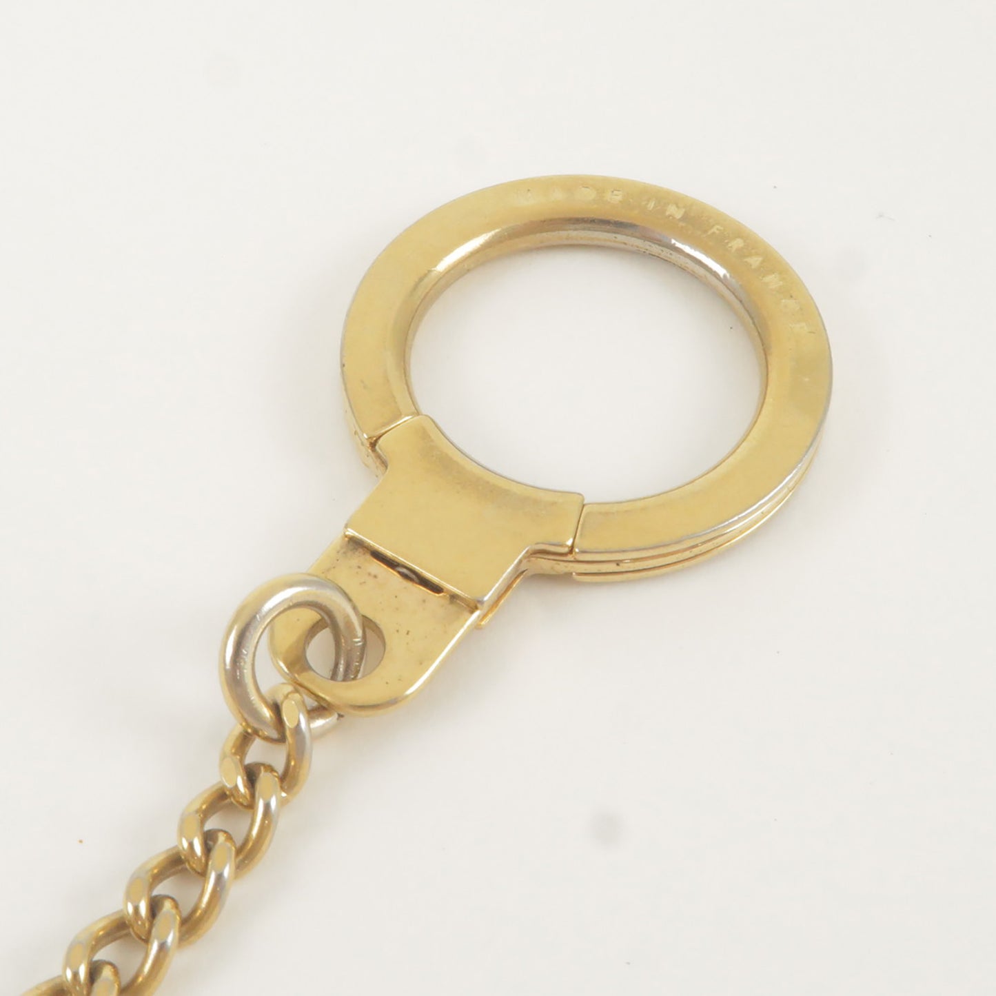 Louis Vuitton Chaine Anneau Cles Keyring (Gold) M58021