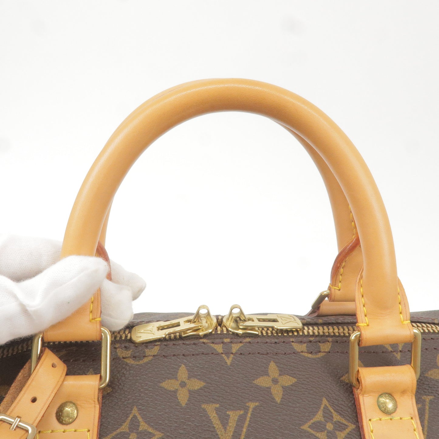 Louis Vuitton Keep All Bandouliere 55 Boston Bag & Strap M41414