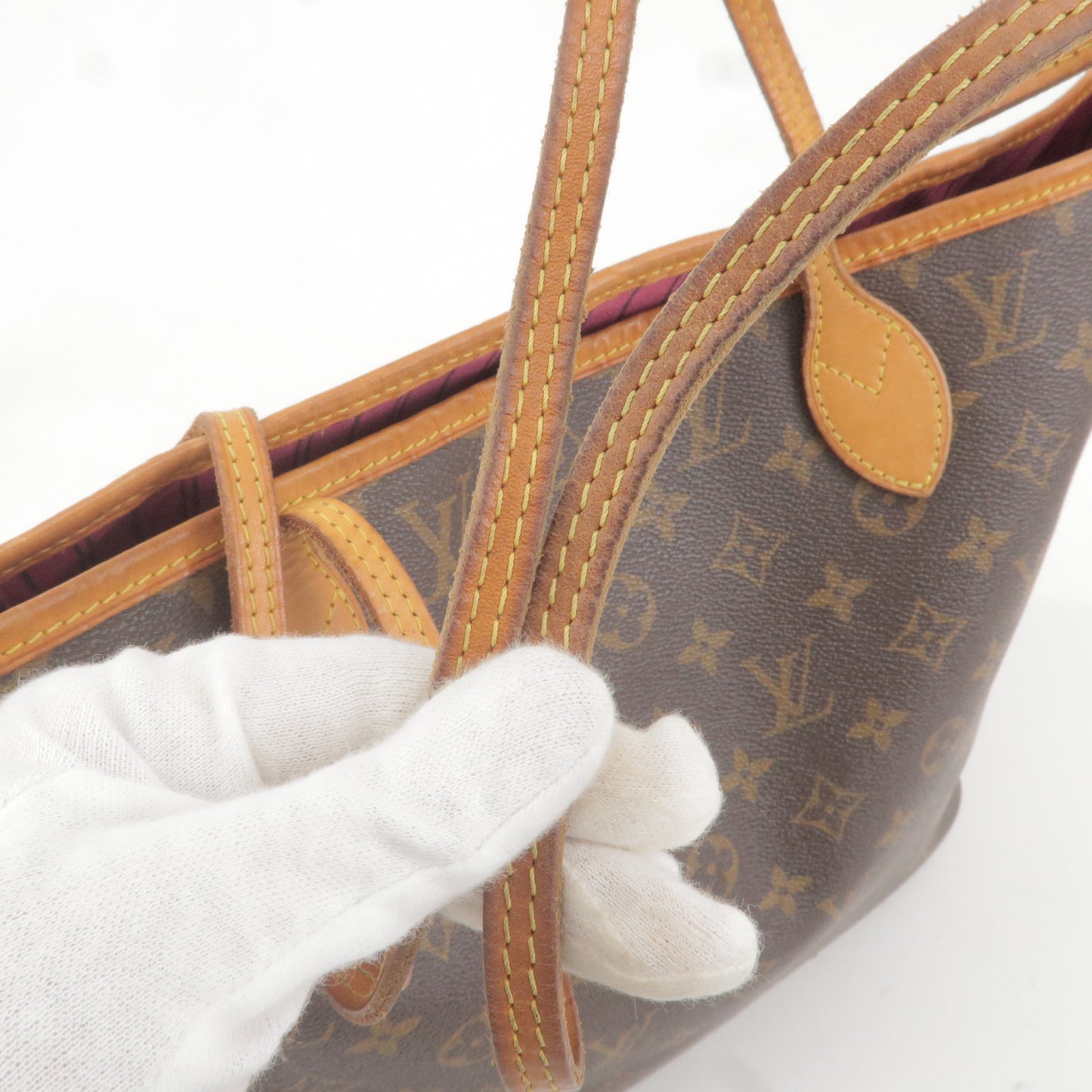  Louis Vuitton M41178 Monogram Neverfull MM Tote Bag Pivoine,  PIVOINE : Clothing, Shoes & Jewelry