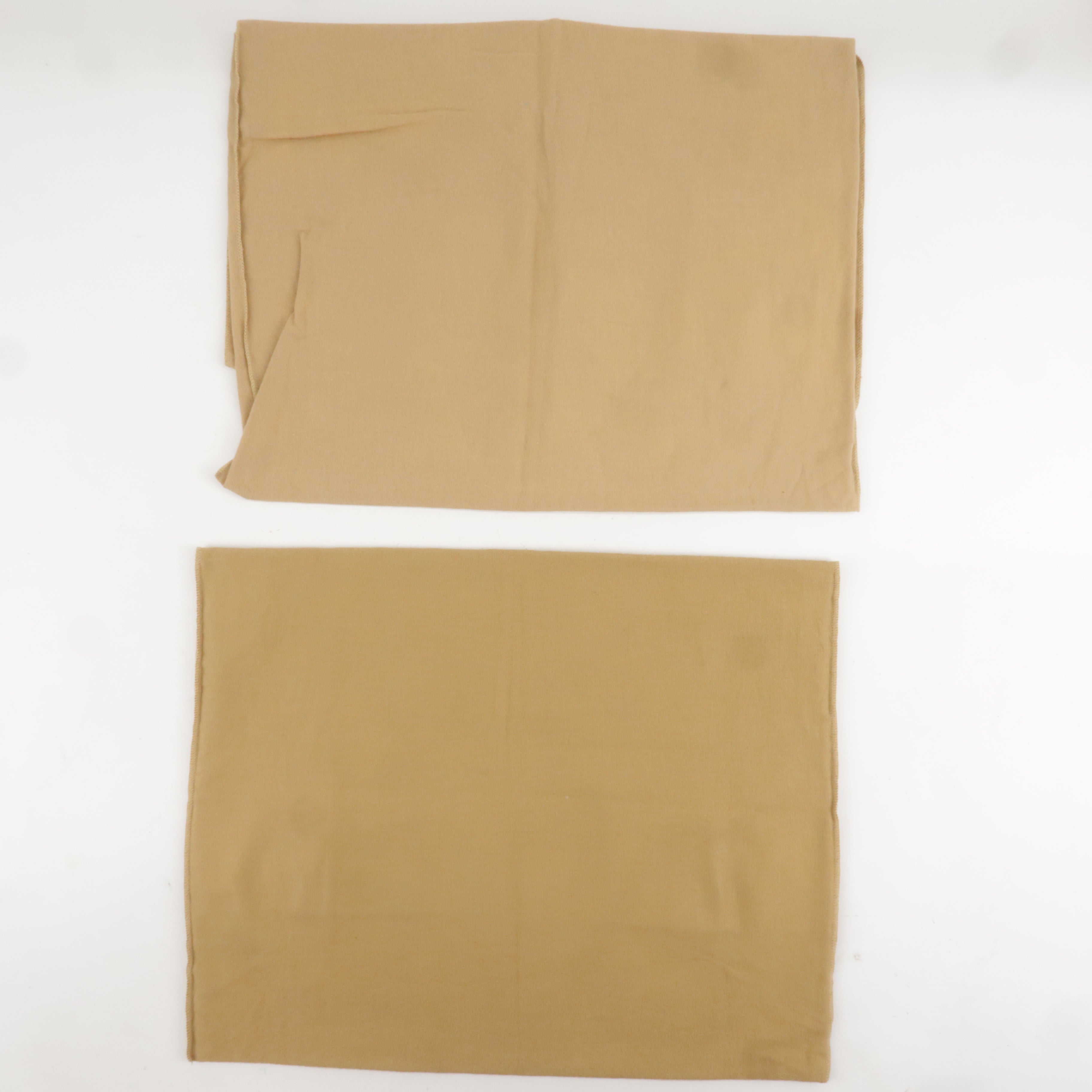 Louis Vuitton Set of 10 Dust Bag Flap Style Beige Brown