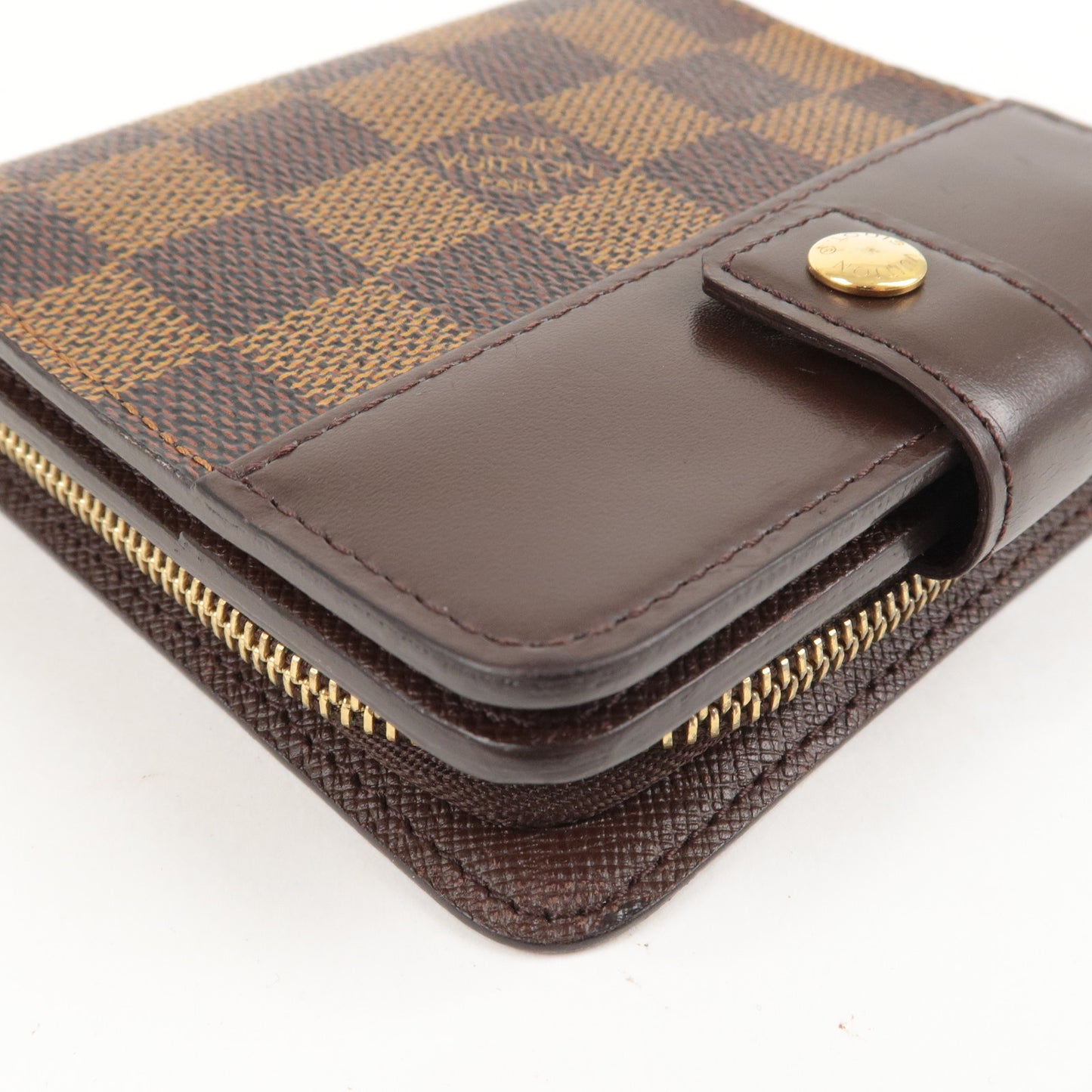 Louis Vuitton Damier Fold Wallet Mini Size Nan