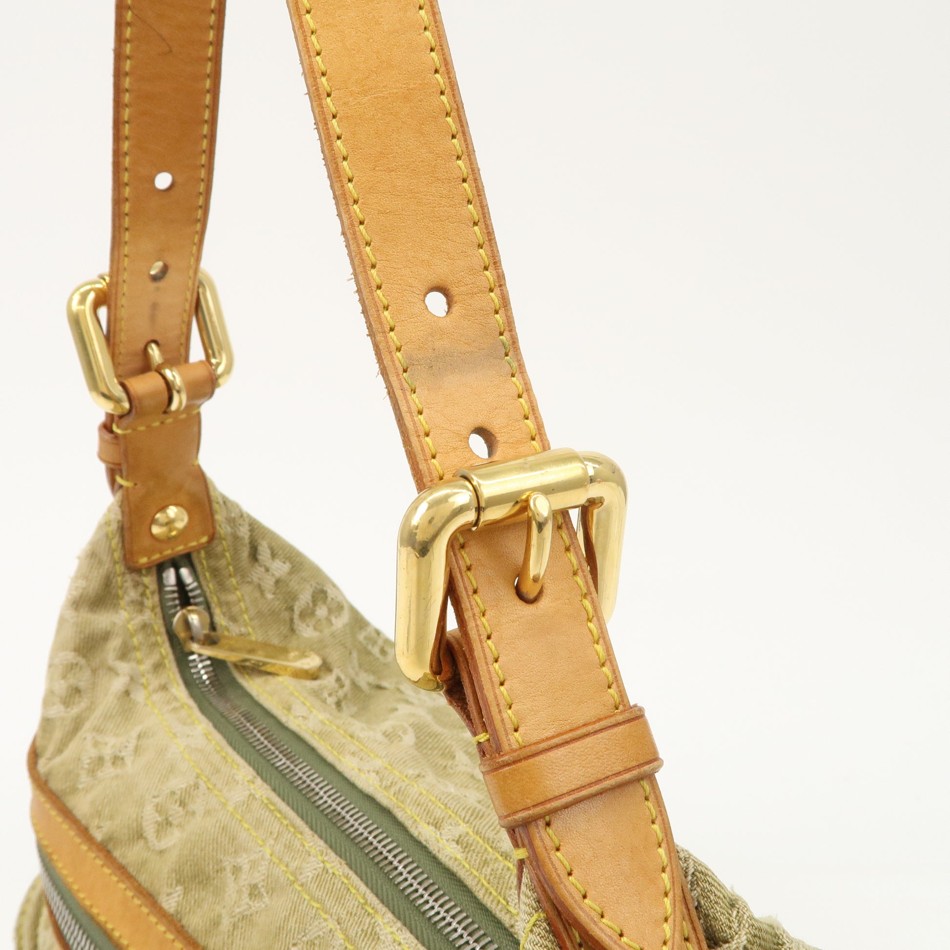 Louis-Vuitton-Monogram-Denim-Baggy-PM-Shoulder-Bag-Green-M95213 –  dct-ep_vintage luxury Store
