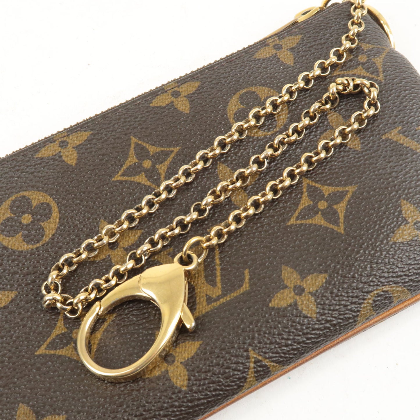 Louis Vuitton Monogram Pochette Milla MM Hand Bag M60094