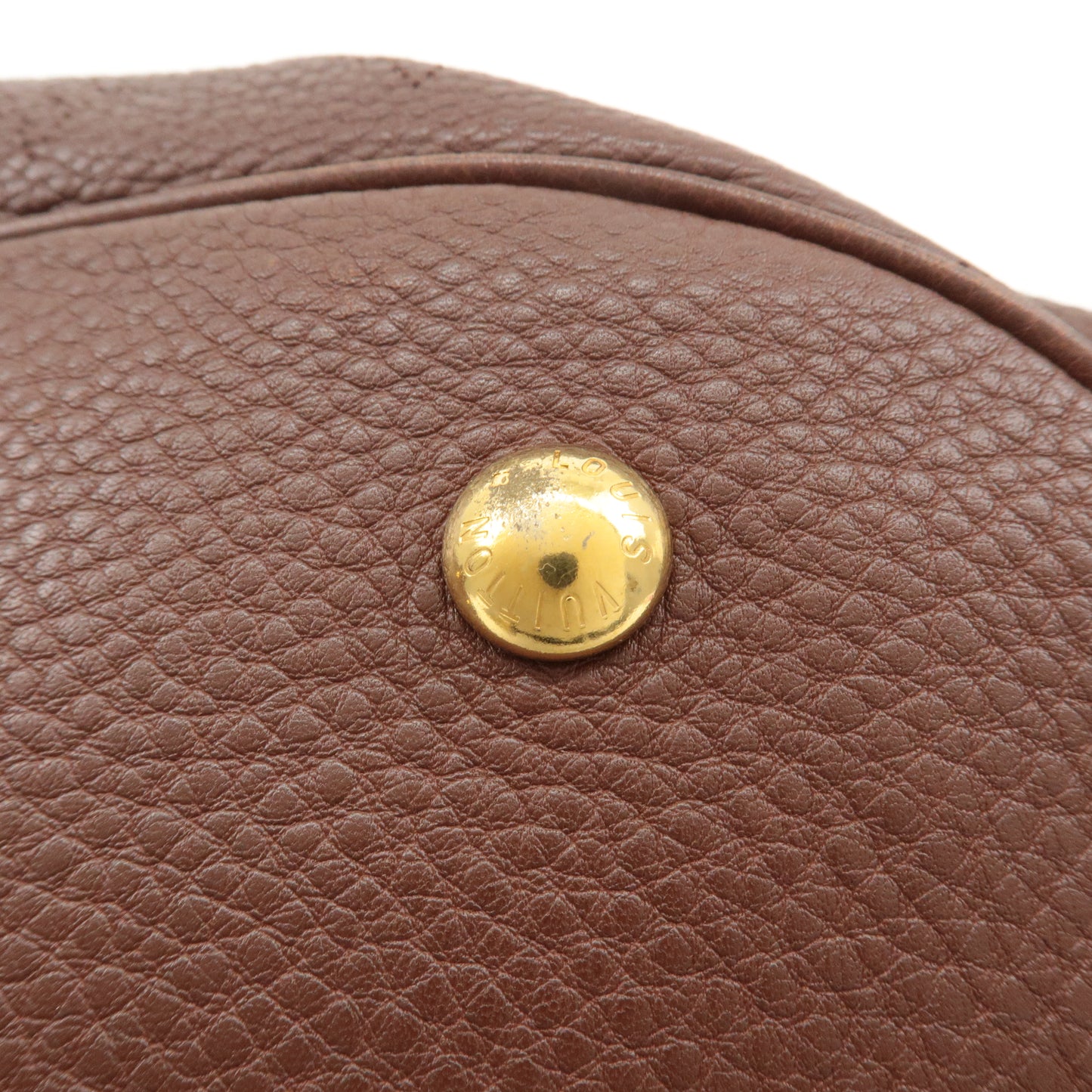 Louis Vuitton Monogram Mahina XL Shoulder Bag Brown M95714