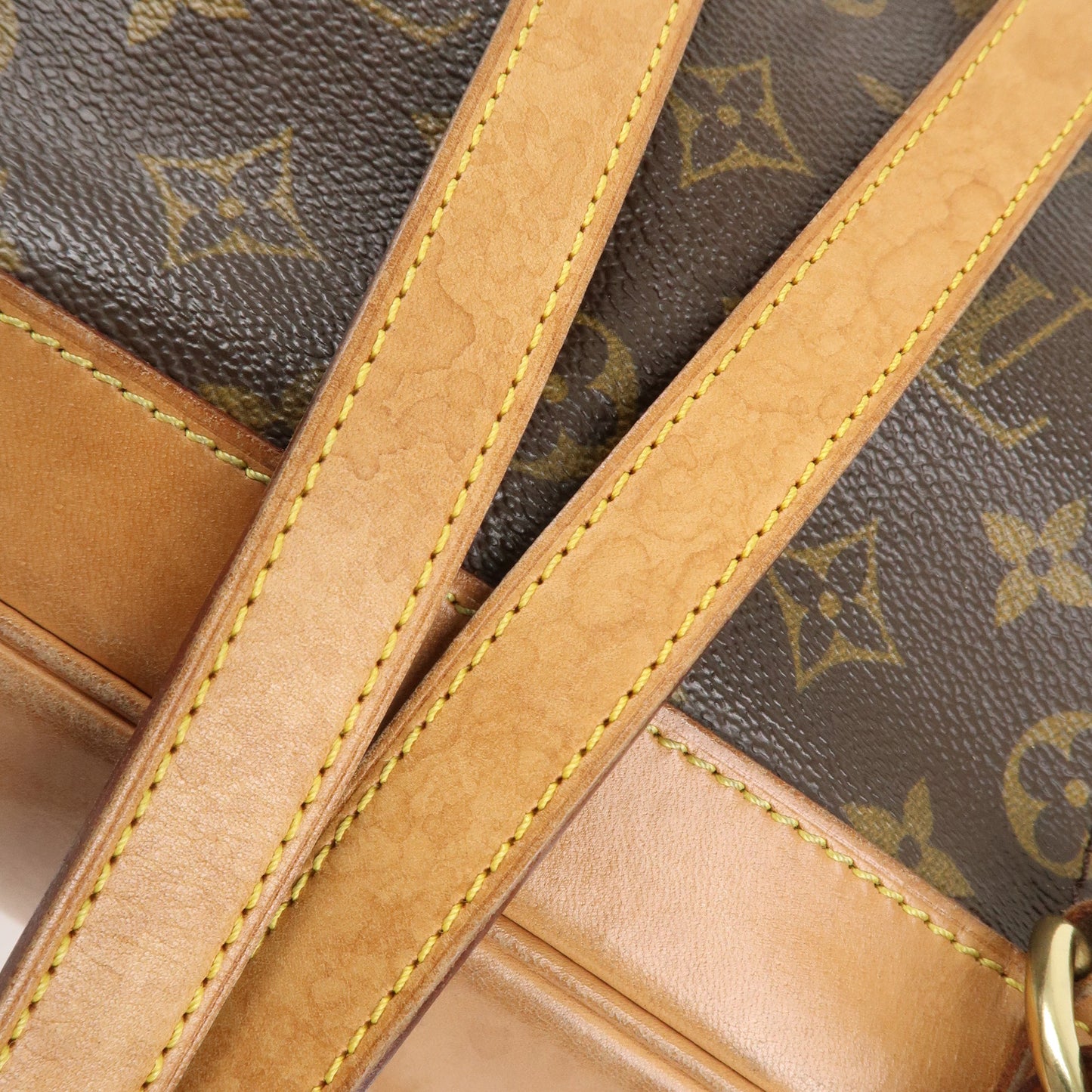 Louis Vuitton Monogram Montsouris MM Back Pack Bag Brown M51136