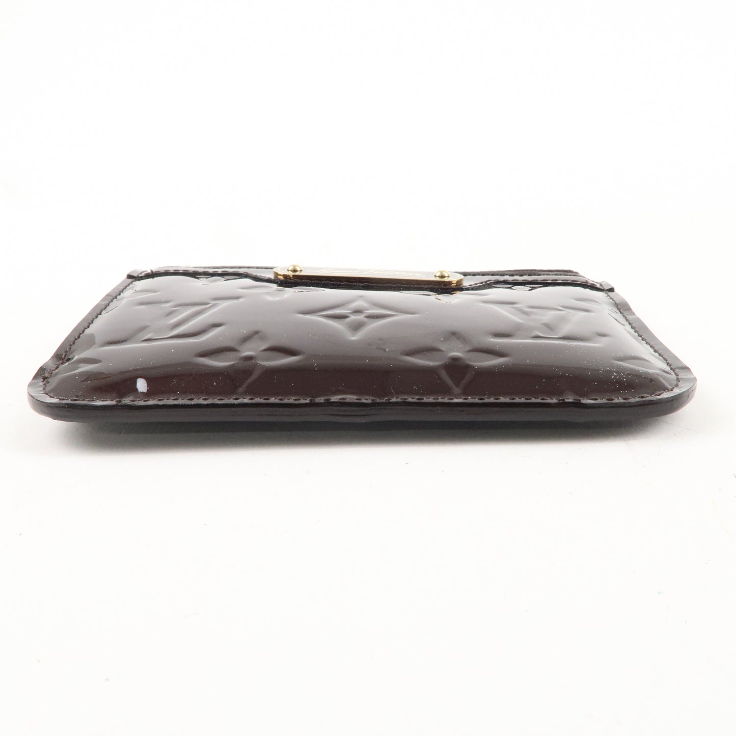 Louis Vuitton Vernis Pochette Cles NM Coin Case Amarante M93557