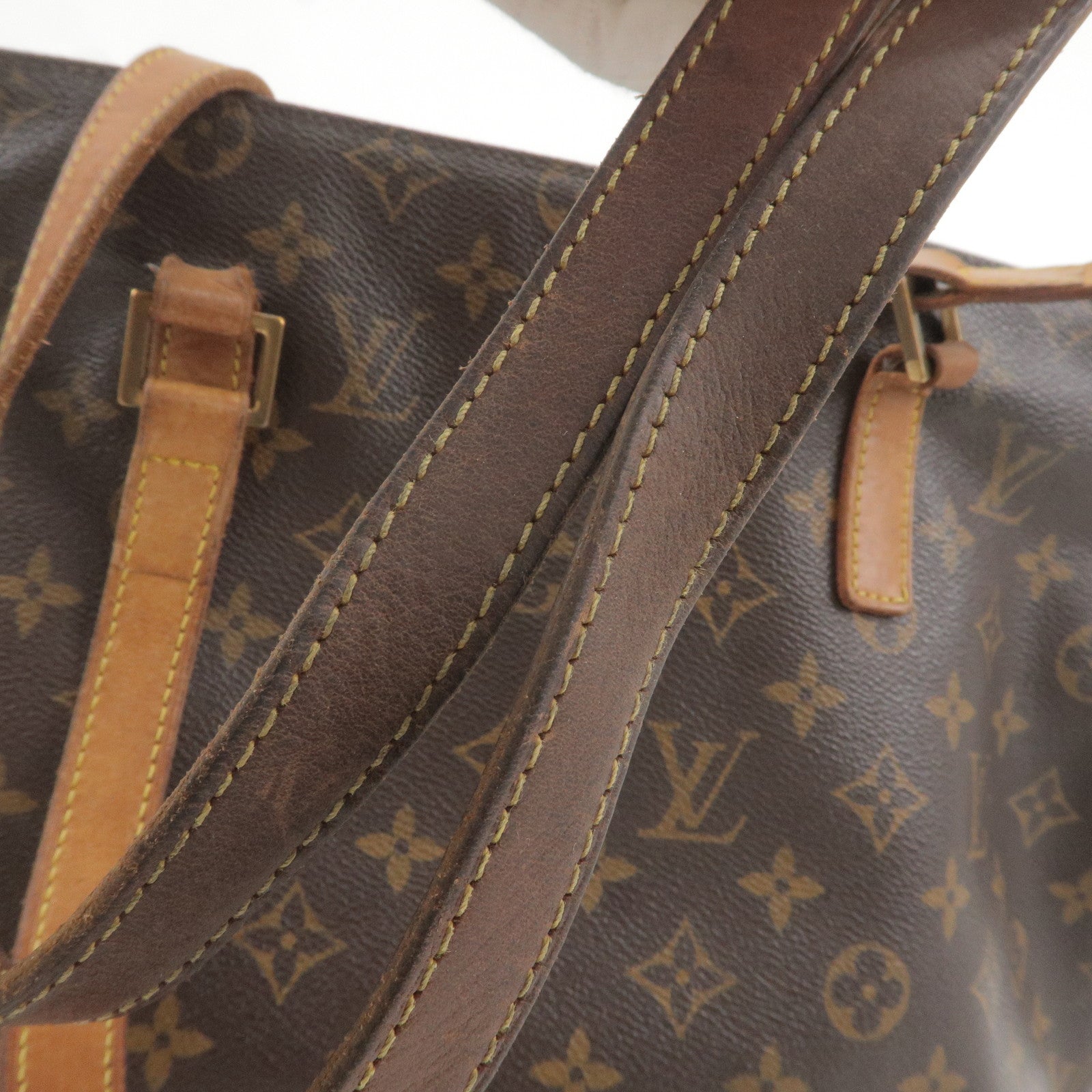 Louis-Vuitton-Monogram-Cabas-Mezzo-Tote-Bag-Brown-M51151 – dct