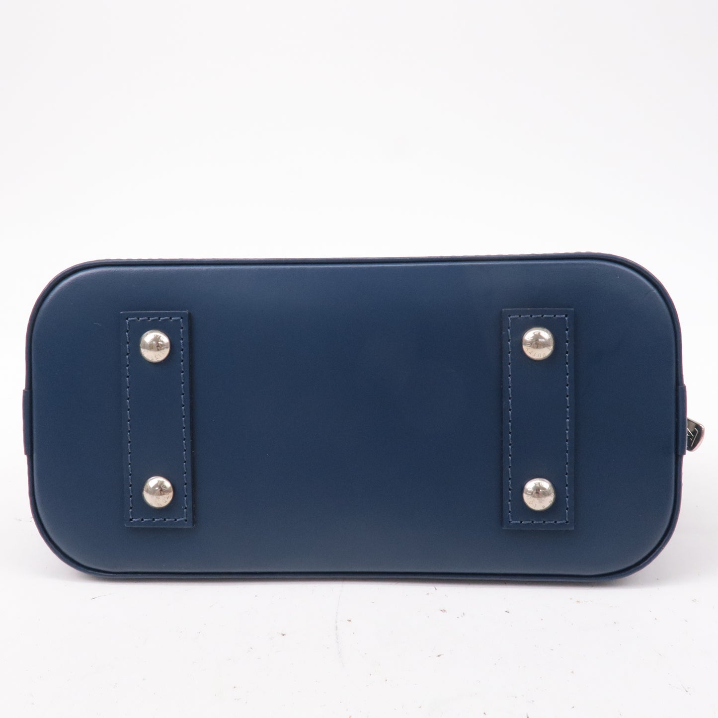 Louis Vuitton Epi Alma BB 2Way Bag Andigo Blue M40855