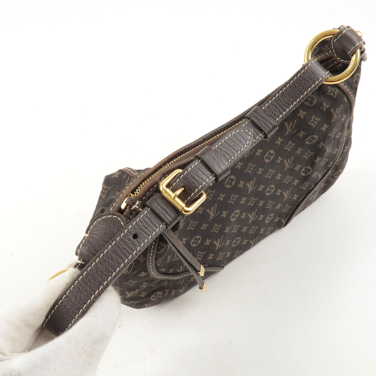 Louis-Vuitton-Monogram-Mini-Lin-Manon-PM-Shoulder-Bag-Ebene-M95621 –  dct-ep_vintage luxury Store