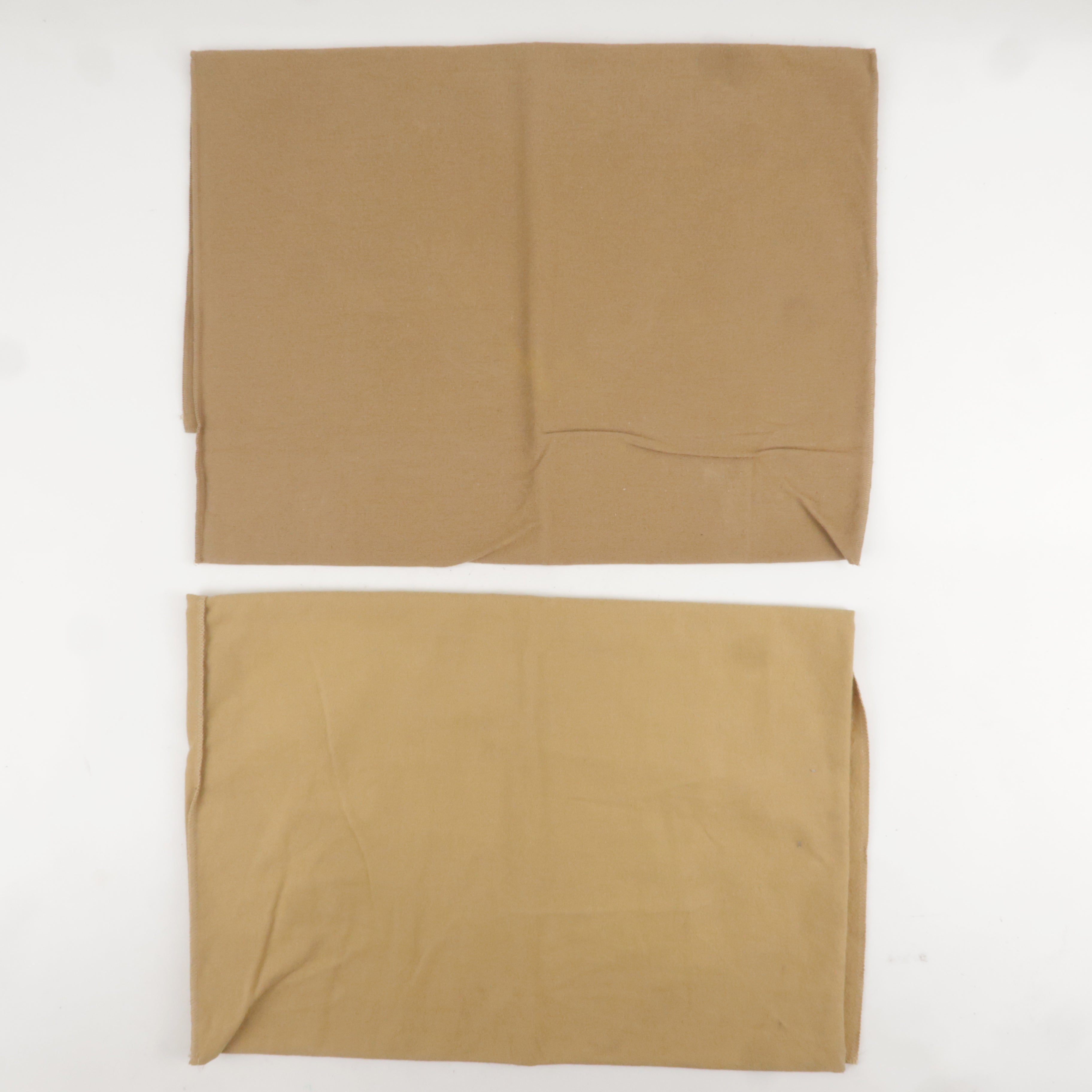 Louis Vuitton Set of 10 Dust Bag Flap Style Beige Brown