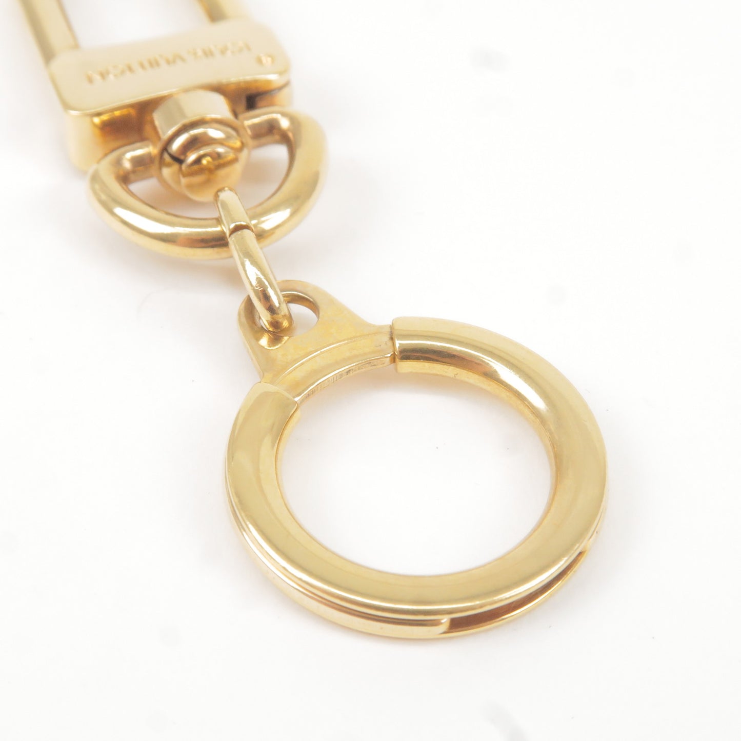 Louis Vuitton Ano Cles Key Chain Bag Chram Gold M62694