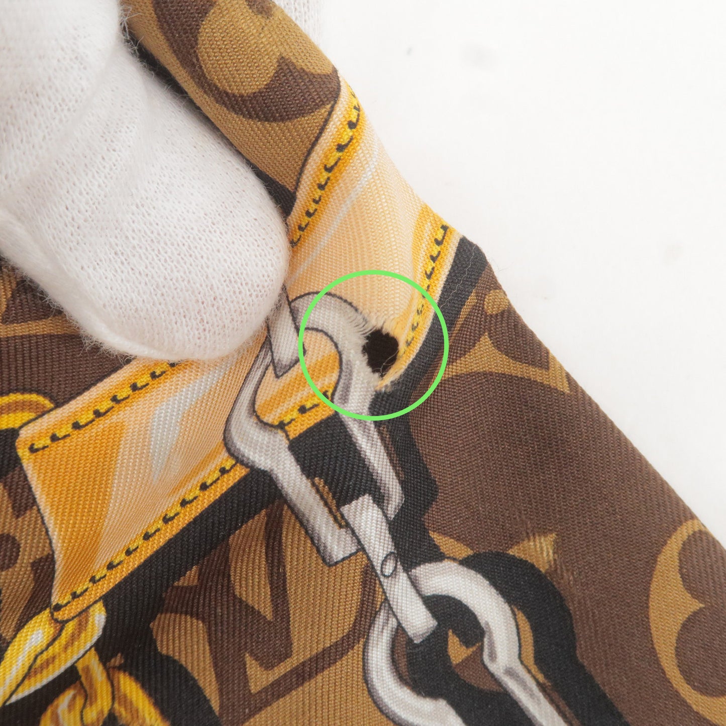 Louis Vuitton Silk Bandeau Monogram Confidential in Marron Brown - SOLD