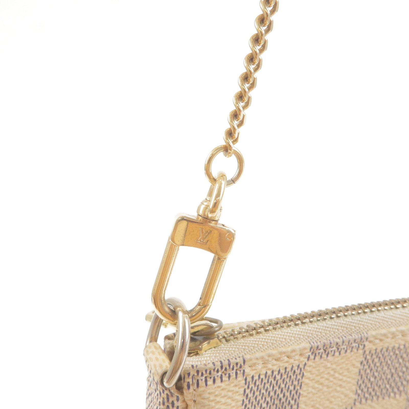 Louis Vuitton Damier Azur Mini Pochette Accessoires Hand Pouch N58010 -  YI00166