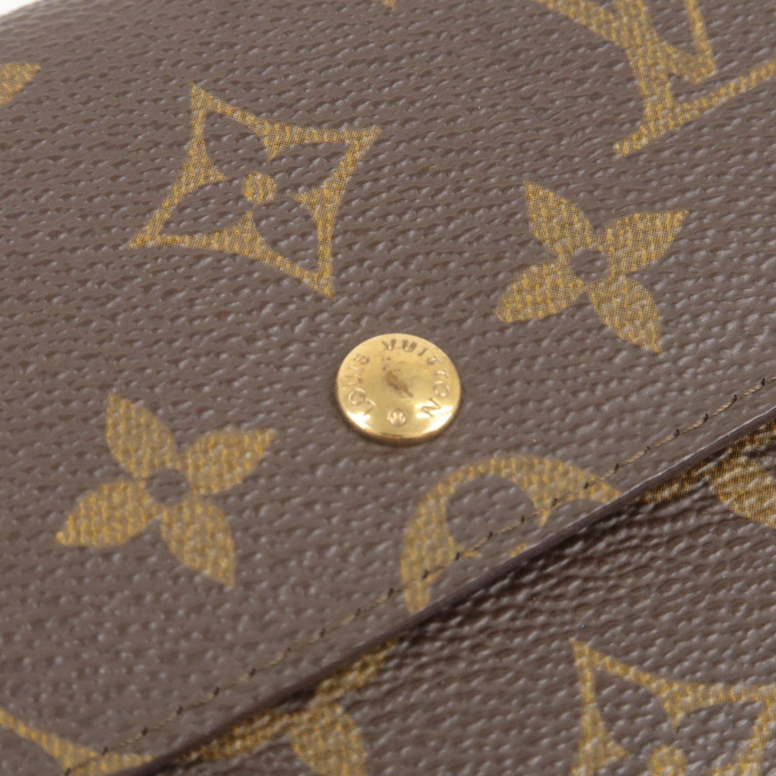 Louis Vuitton Monogram Mini Pochette Cle M92236 Women's Monogram Mini Coin  Purse/coin Case Blue