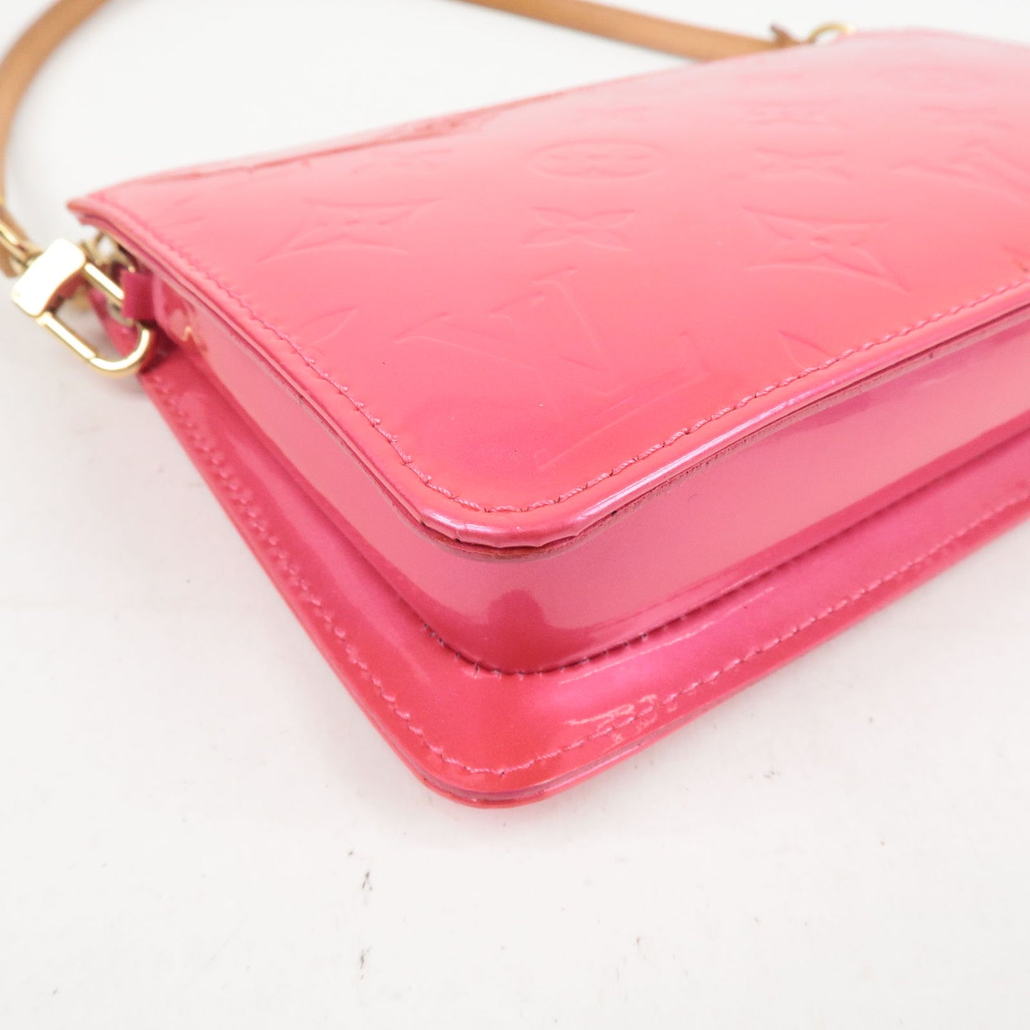 Louis Vuitton Monogram Vernis Lexington Hand Bag M93525 Pink