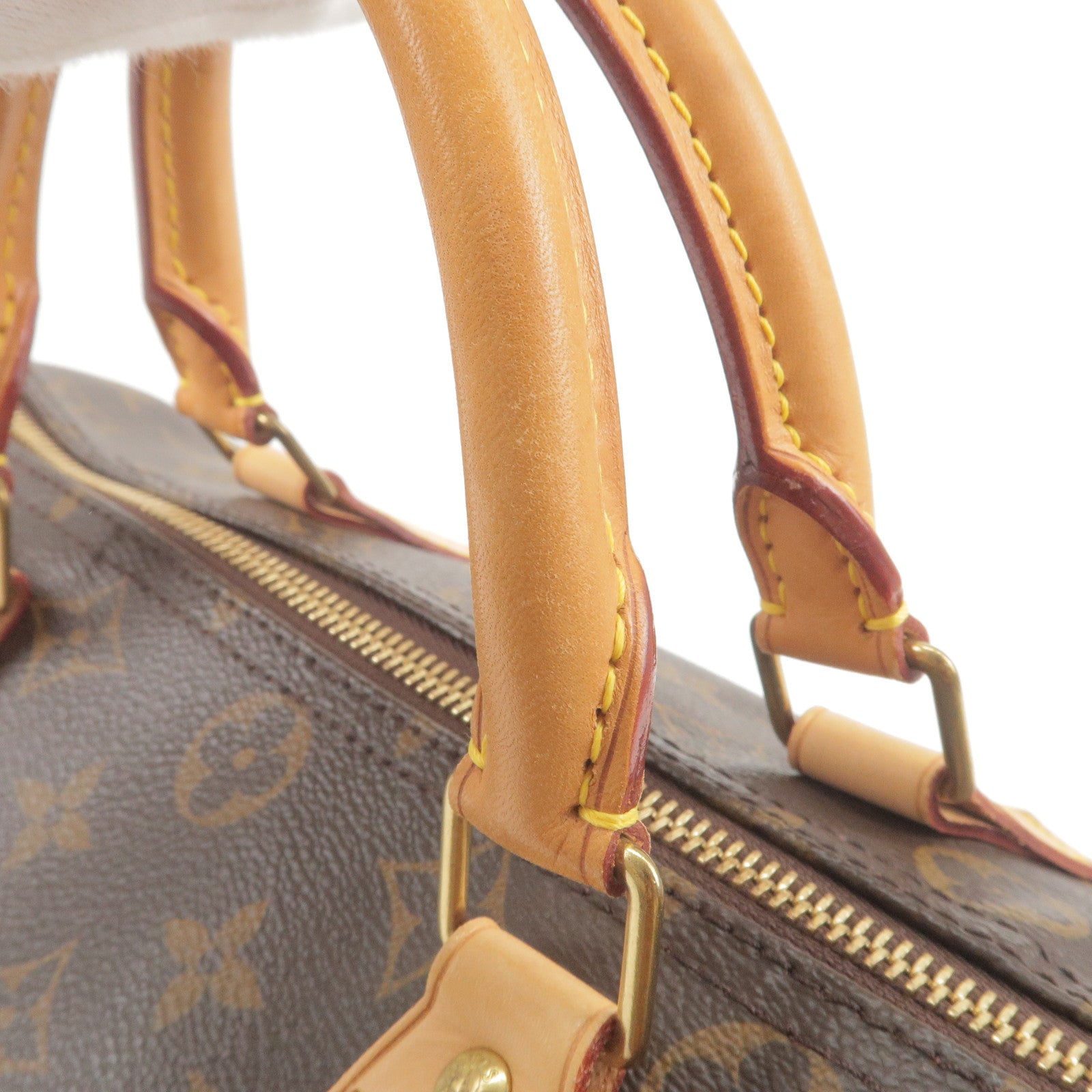 Borsa weekend Louis Vuitton Steamer Bag in tela monogram e pelle naturale