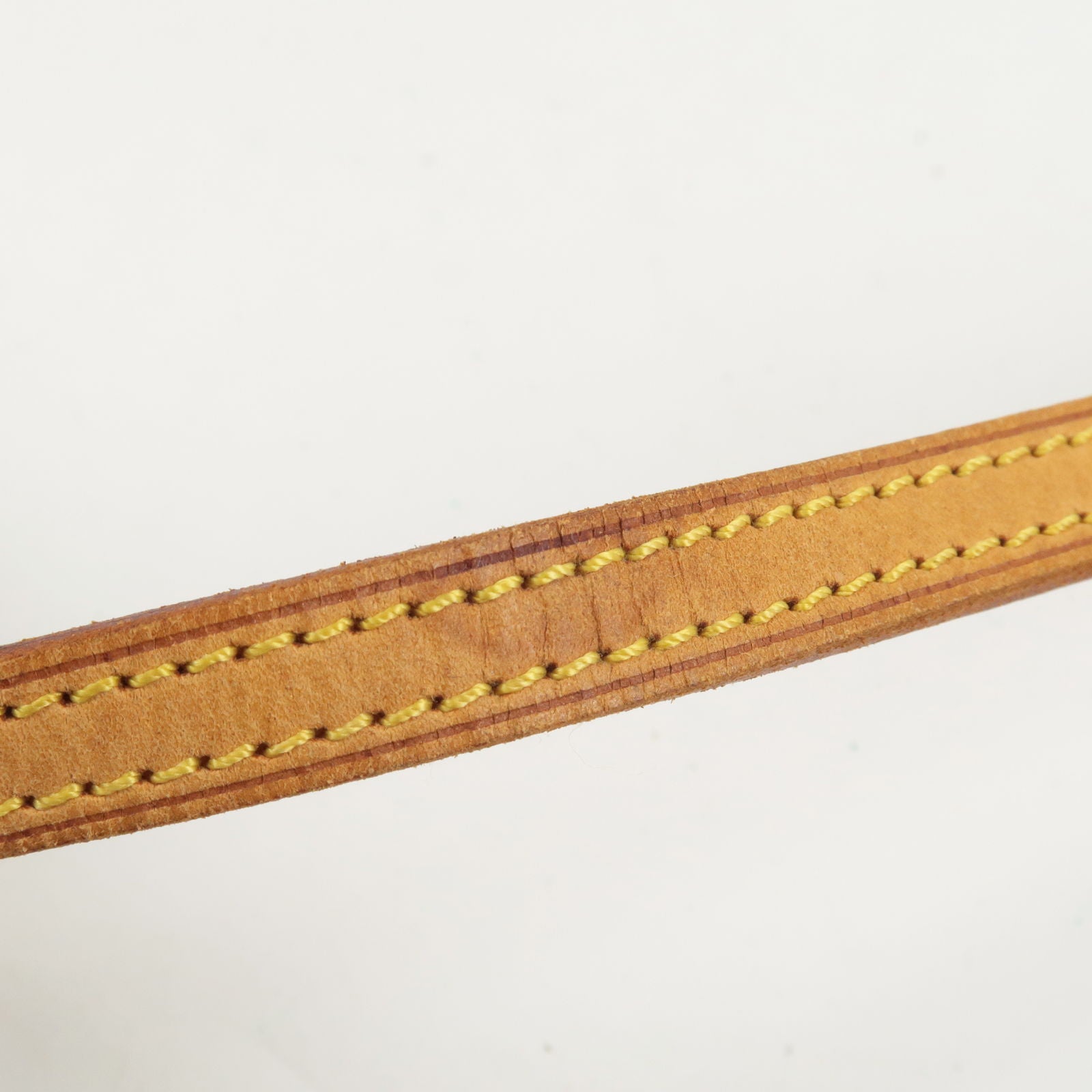 Louis-Vuitton-Leather-Shoulder-Strap-Beige-120cm-J00145