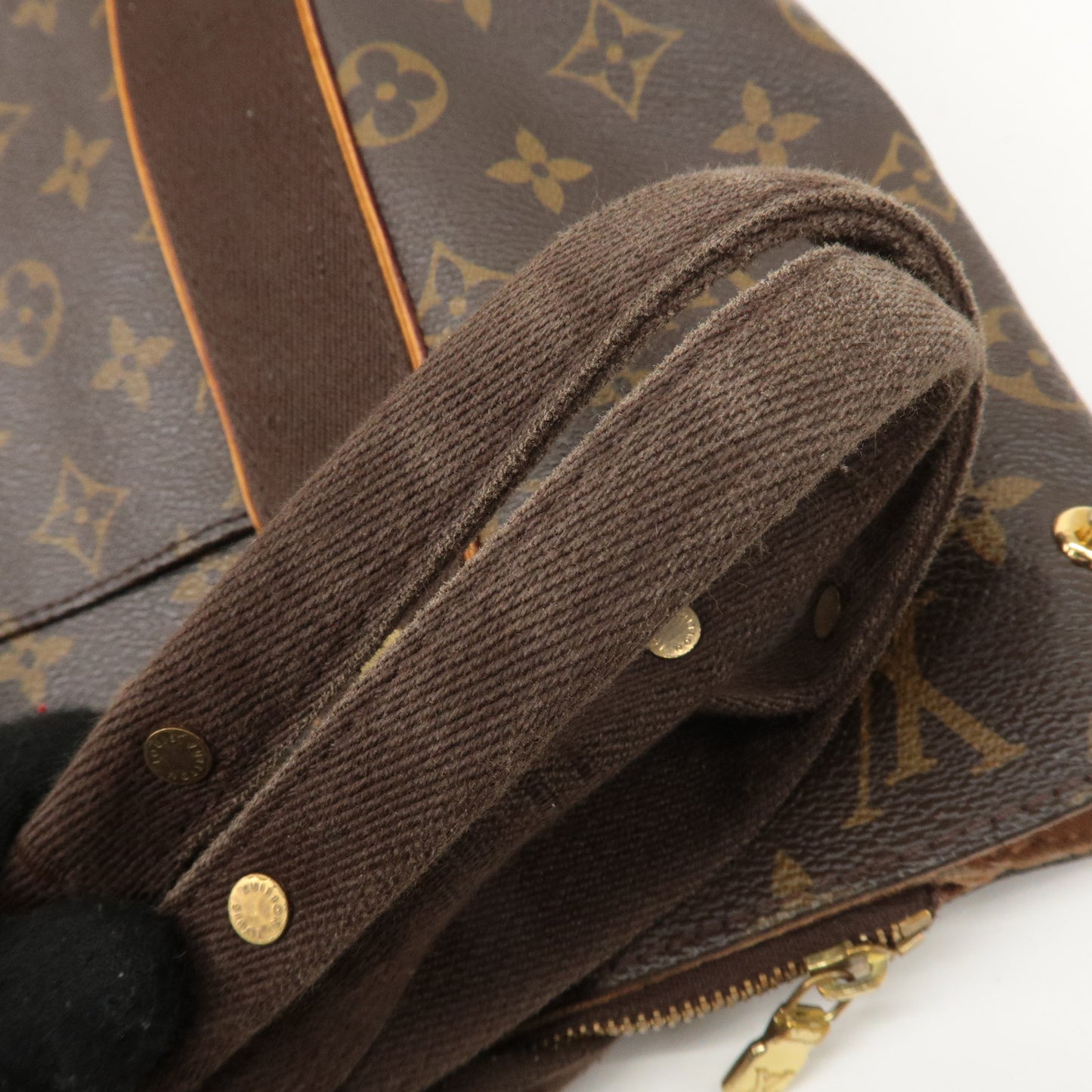 Louis Vuitton Monogram Cabas Beaubourg Tote Bag Brown M53013