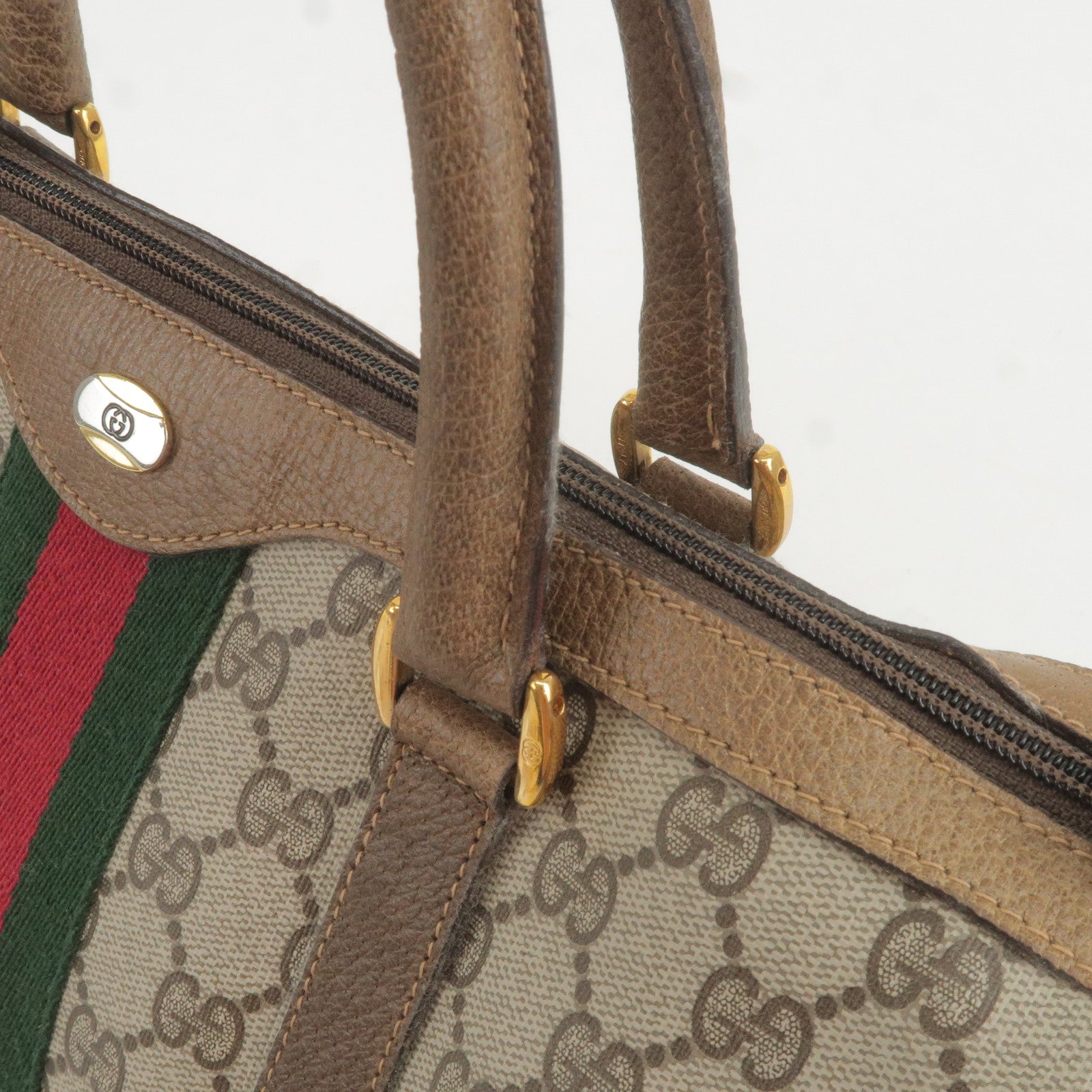 Gucci Monogrammed Shoulder Satchel – Consignment Brooklyn