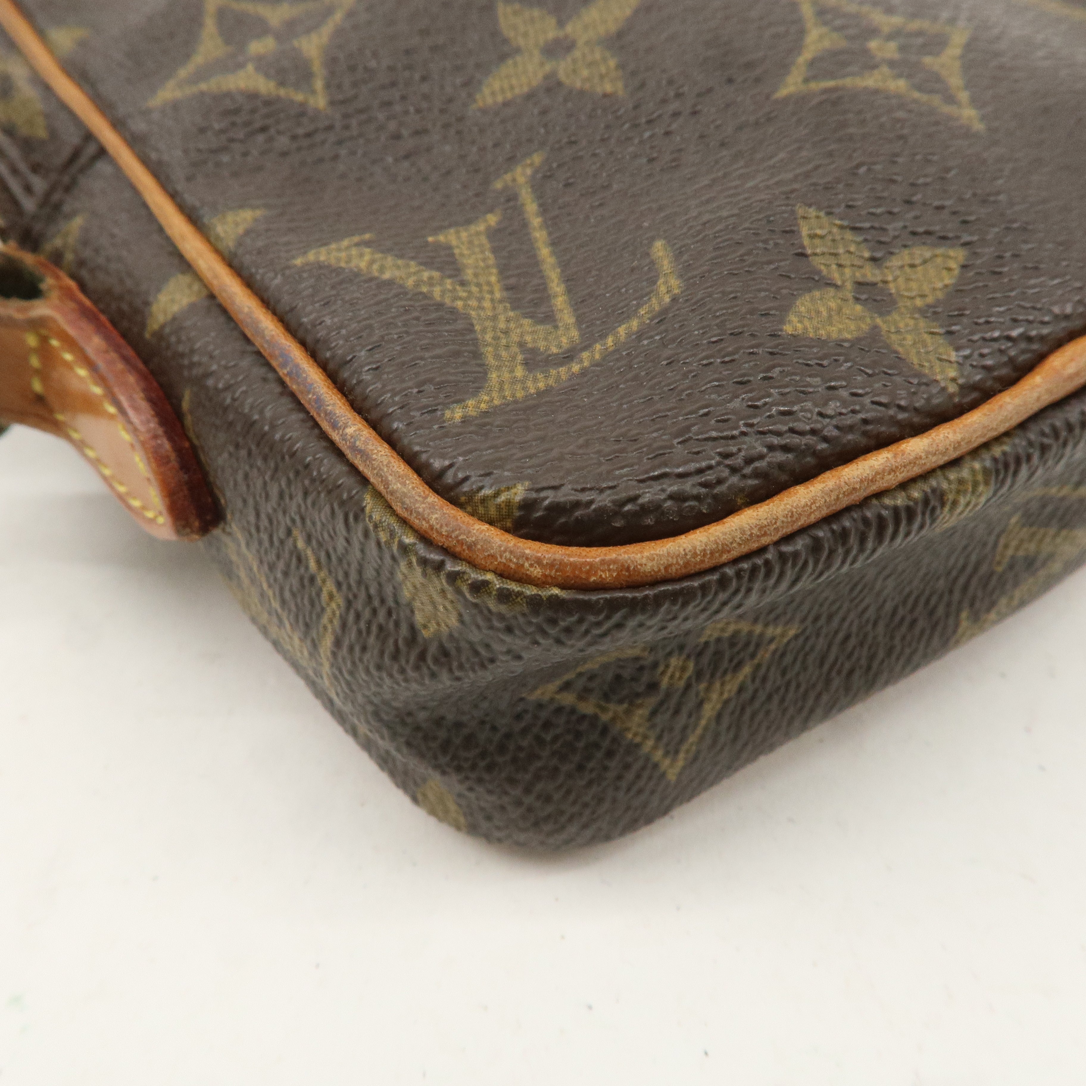 Louis Vuitton Monogram Mini Danube Shoulder Bag Brown M45268