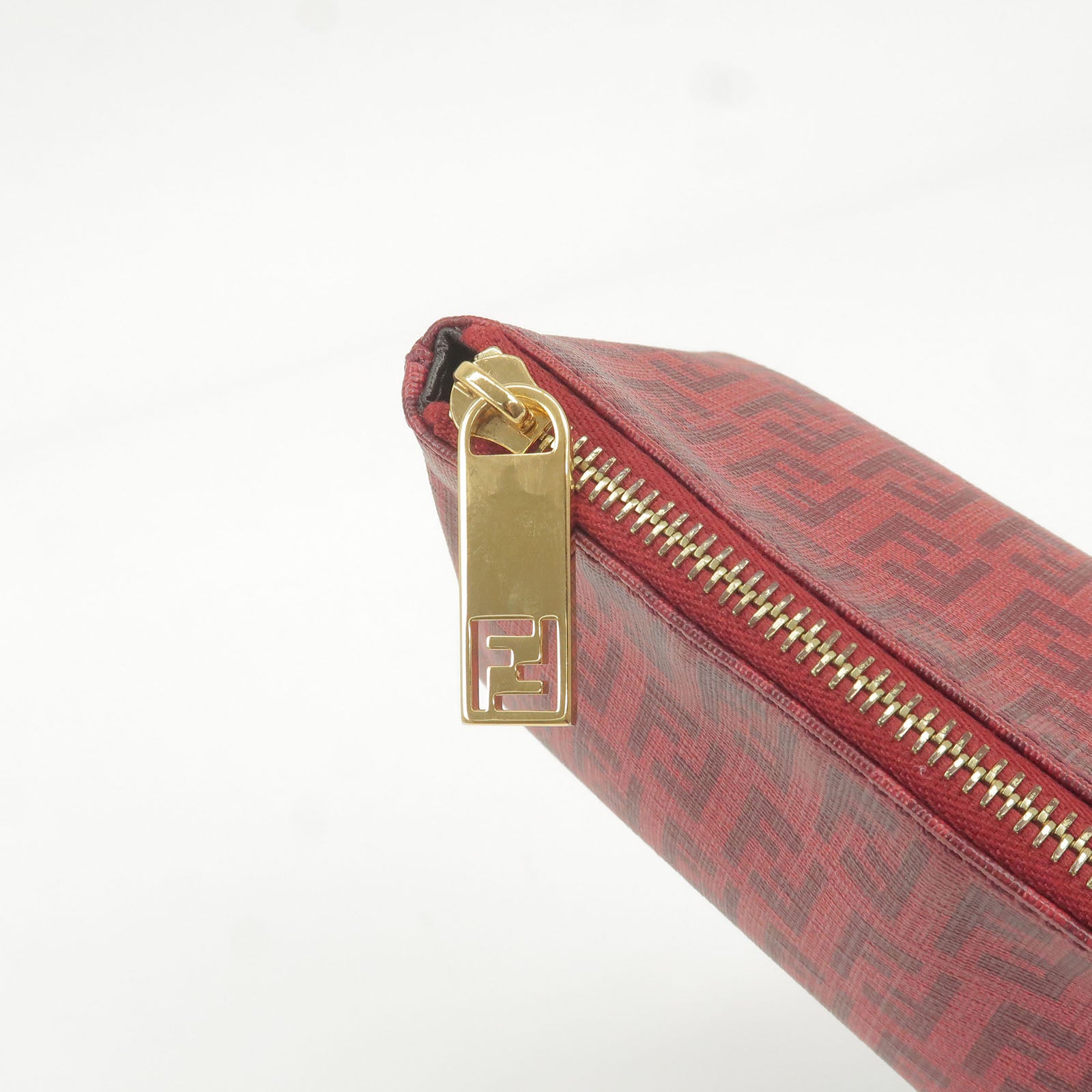 FENDI-Zucchino-Print-PVC-Pouch-Red-7N0074 – dct-ep_vintage luxury