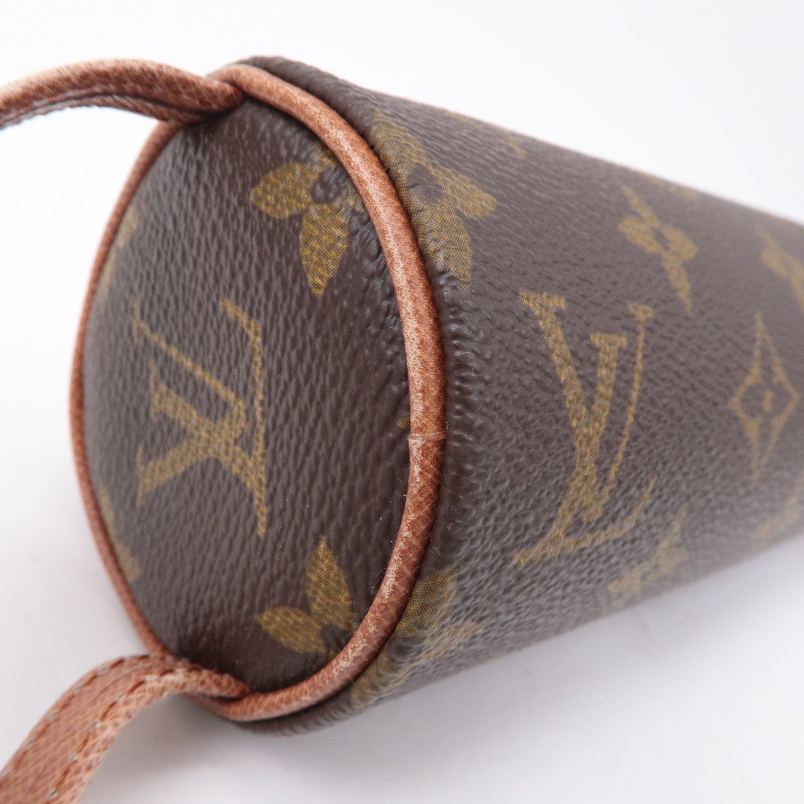 Louis Vuitton Monogram Trousse Ronde Pencil Case - Brown Mini Bags