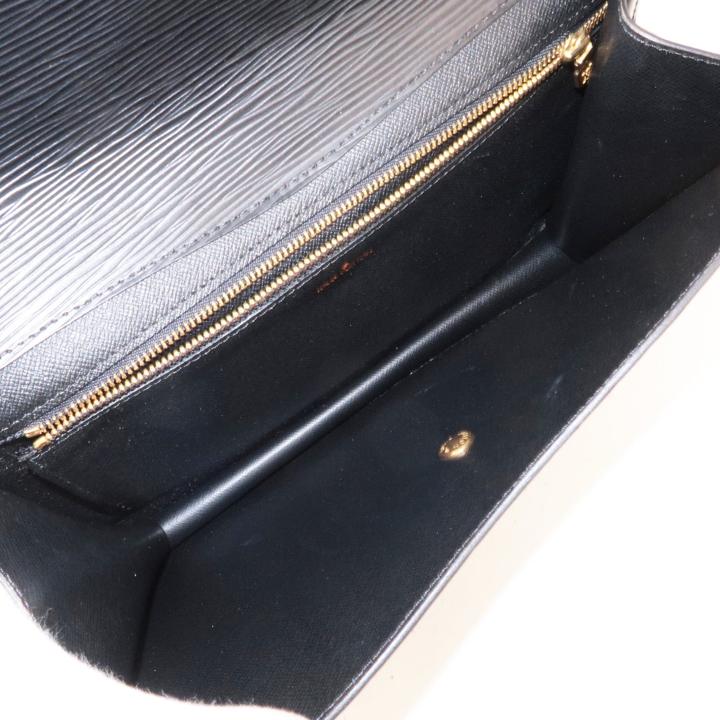 Louis Vuitton Set of 2 Epi Clutch Bag Noir Black M52652 M52522