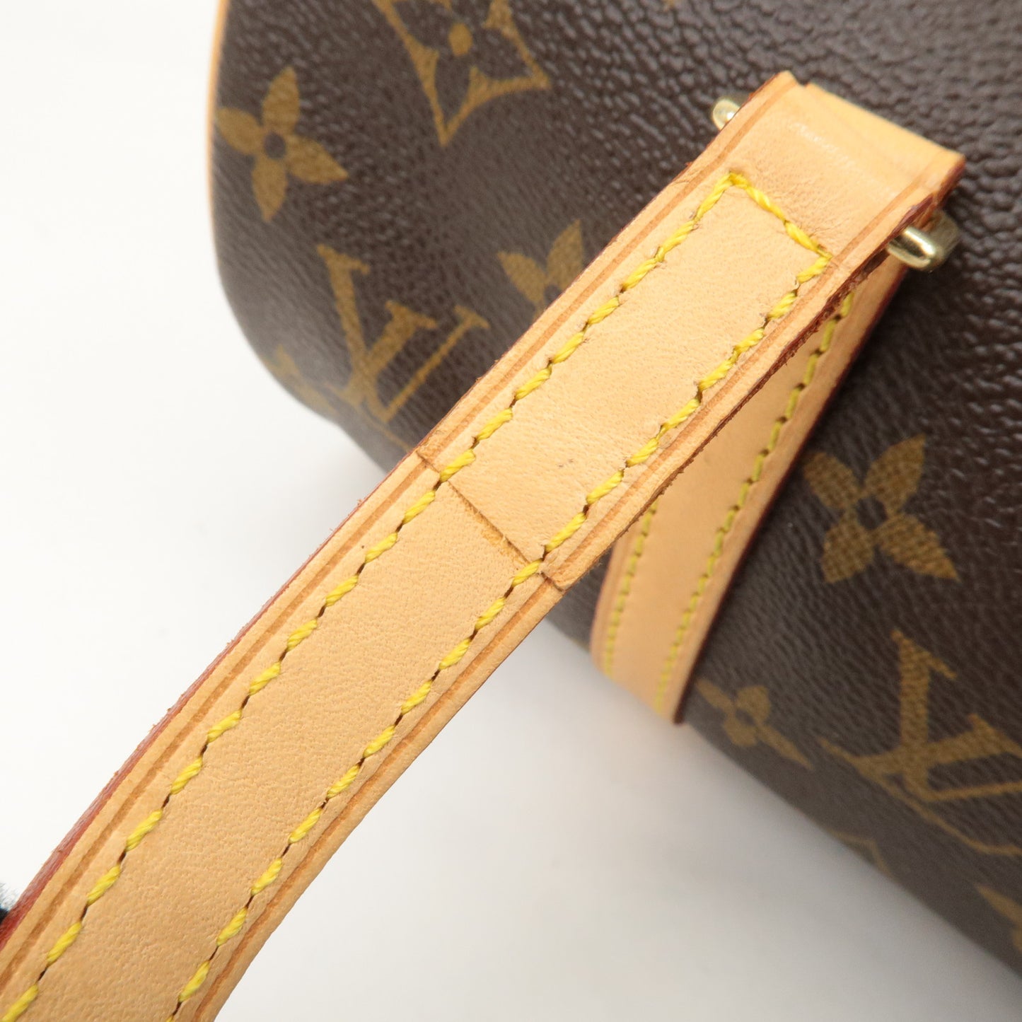 Louis Vuitton Monogram Papillon 30 Hand Bag Brown M51385