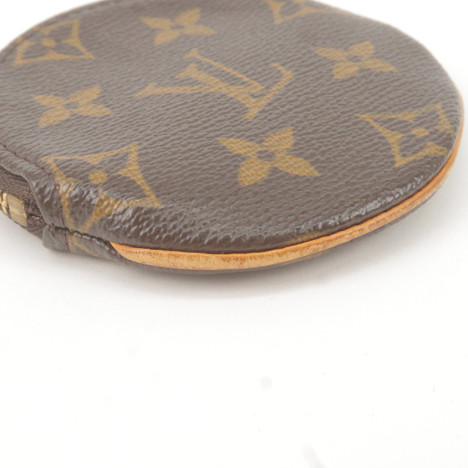 Louis Vuitton pre-owned Monogram Porte Monnaie Plat Coin Case