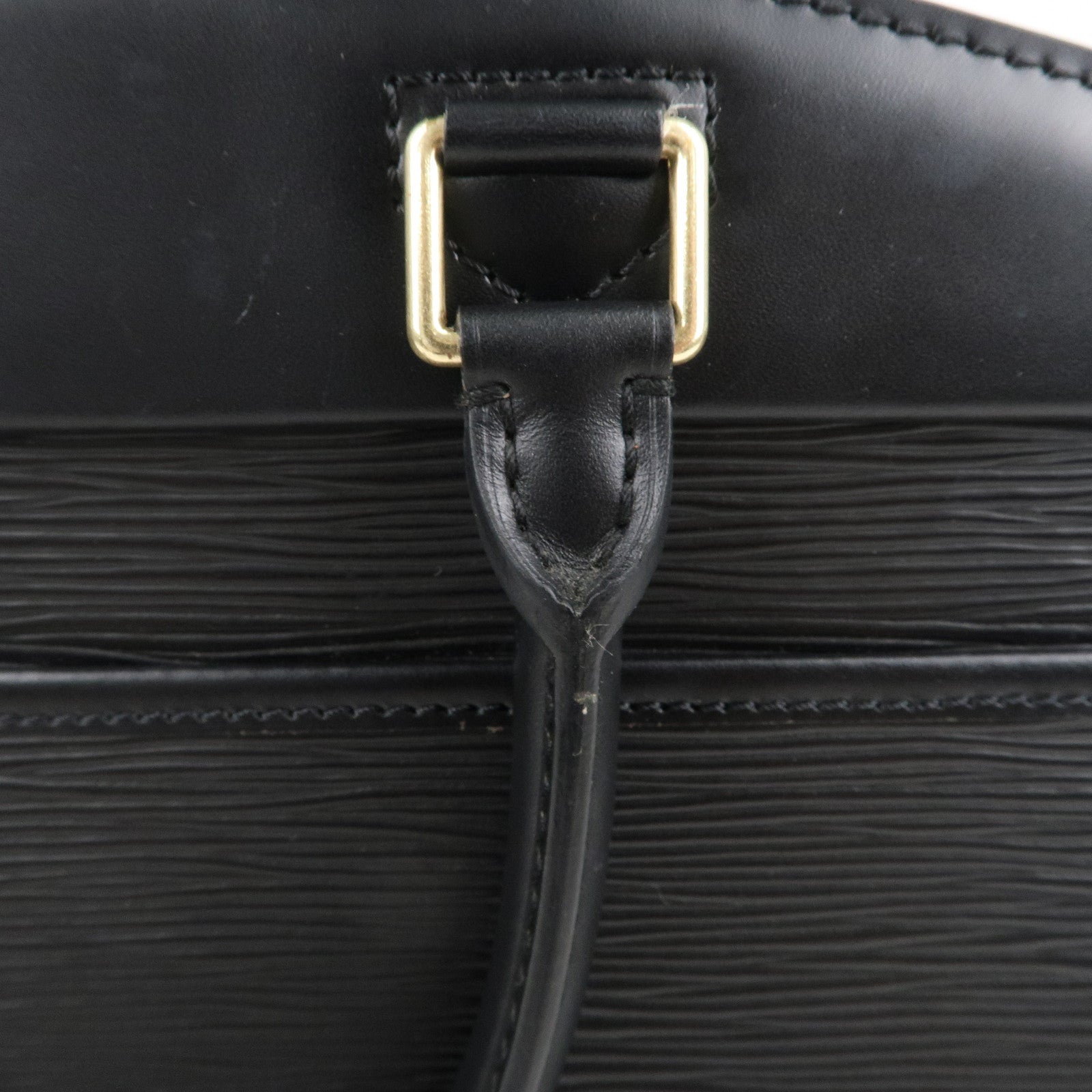 LOUIS VUITTON M48182 Epi Riviera Hand Bag Epi Leather Black