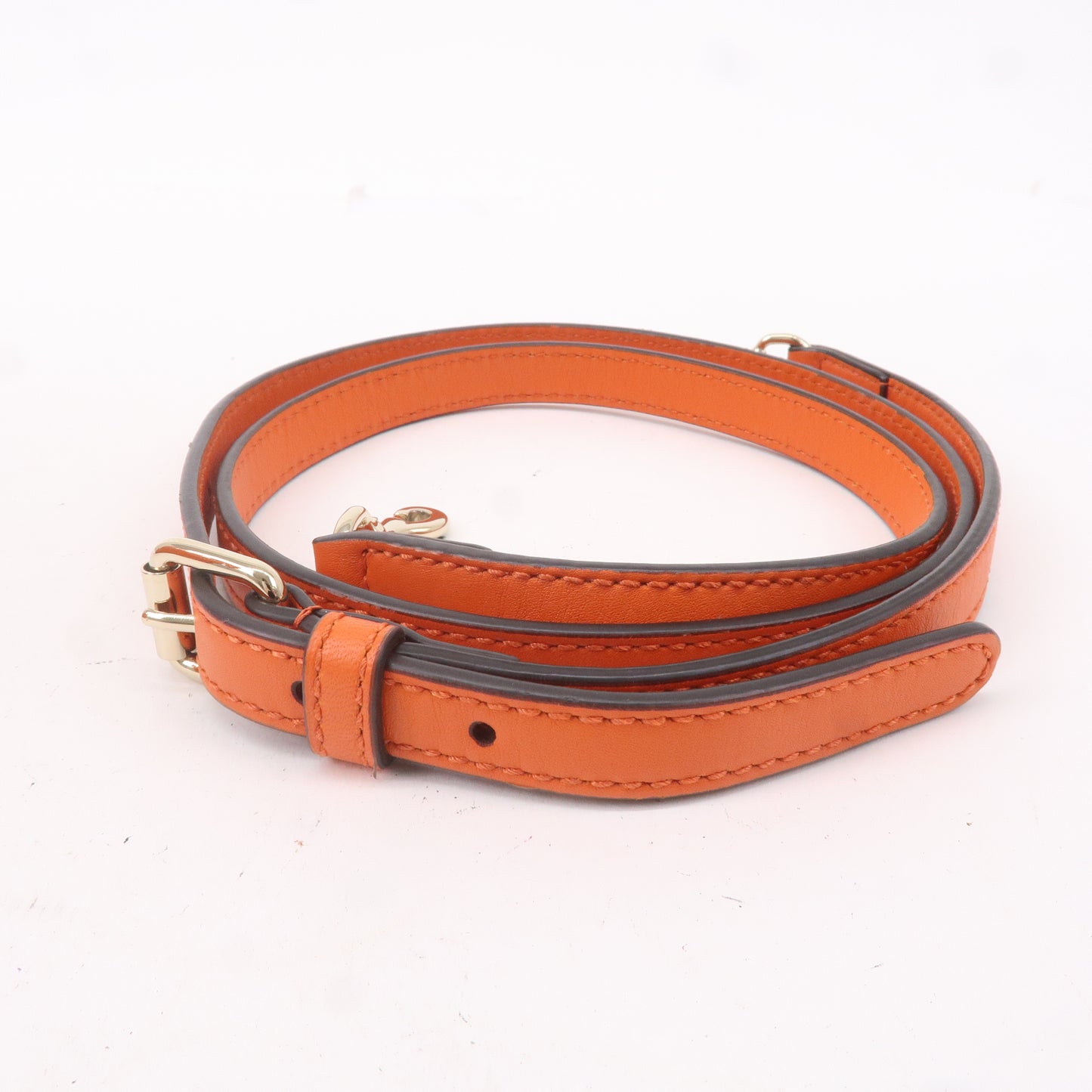 GUCCI Micro Guccissima Leather 2Way Shoulder Bag Orange 510289