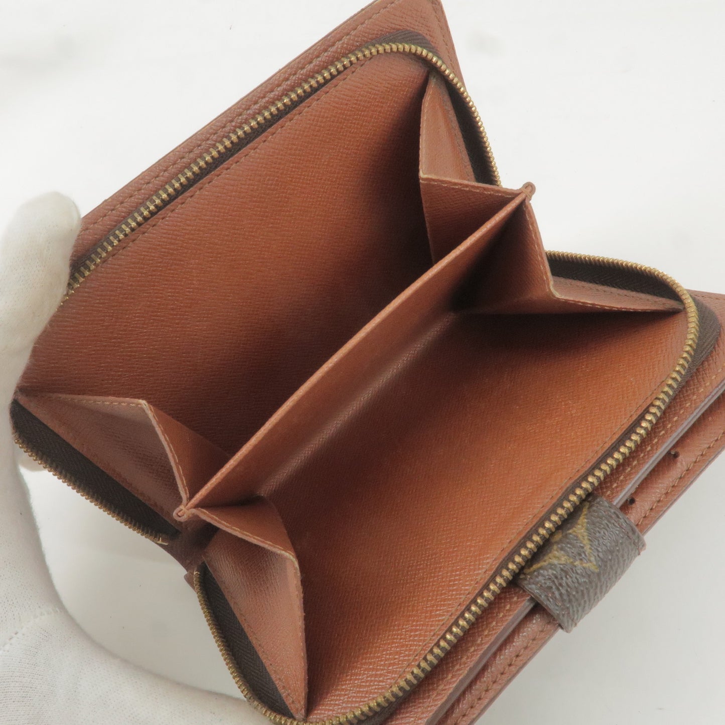 Louis Vuitton Monogram Set of 3 Wallet Bi-Fold Wallet Flap Wallet