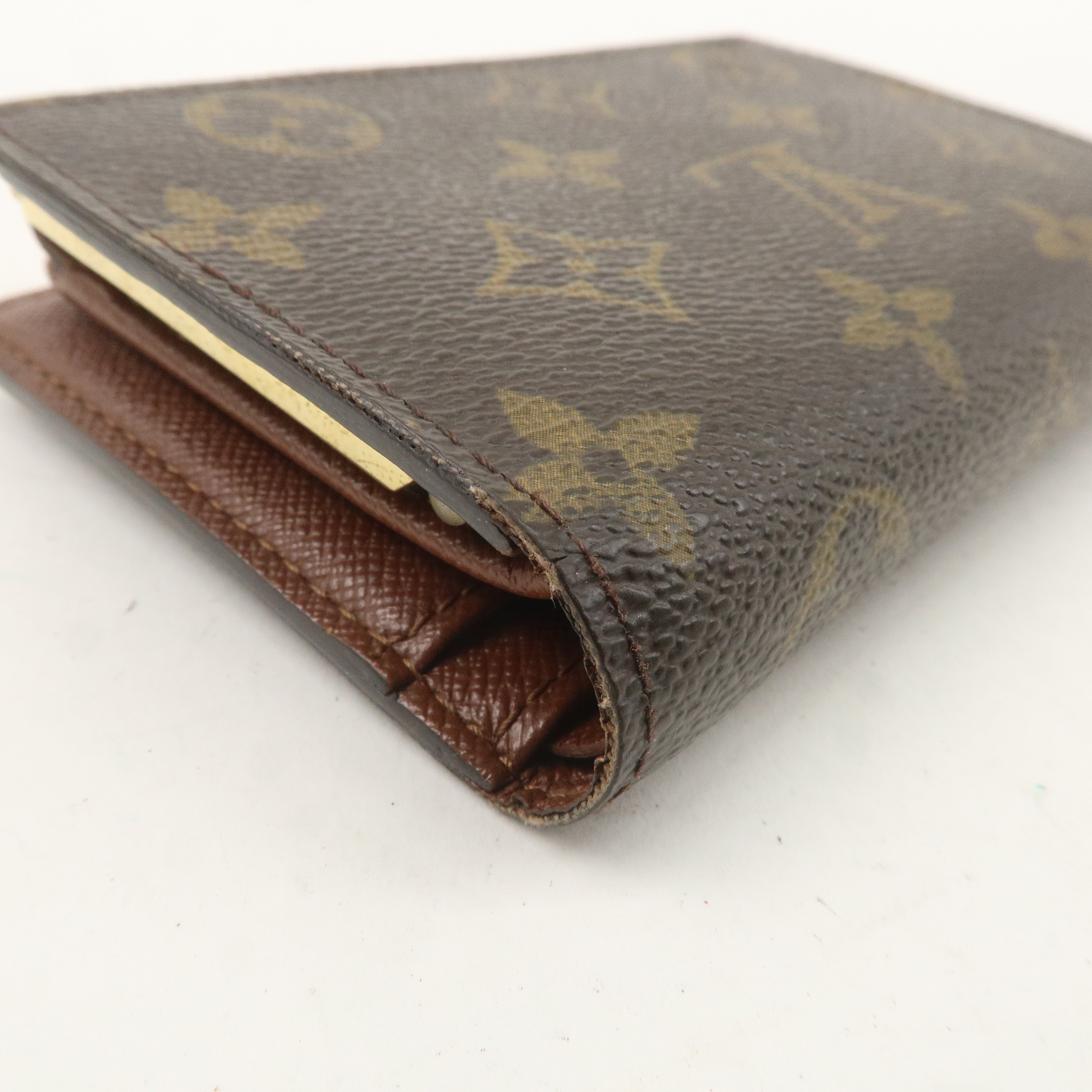 Louis Vuitton Monogram Porte Monnaie Billets Viennois M61663