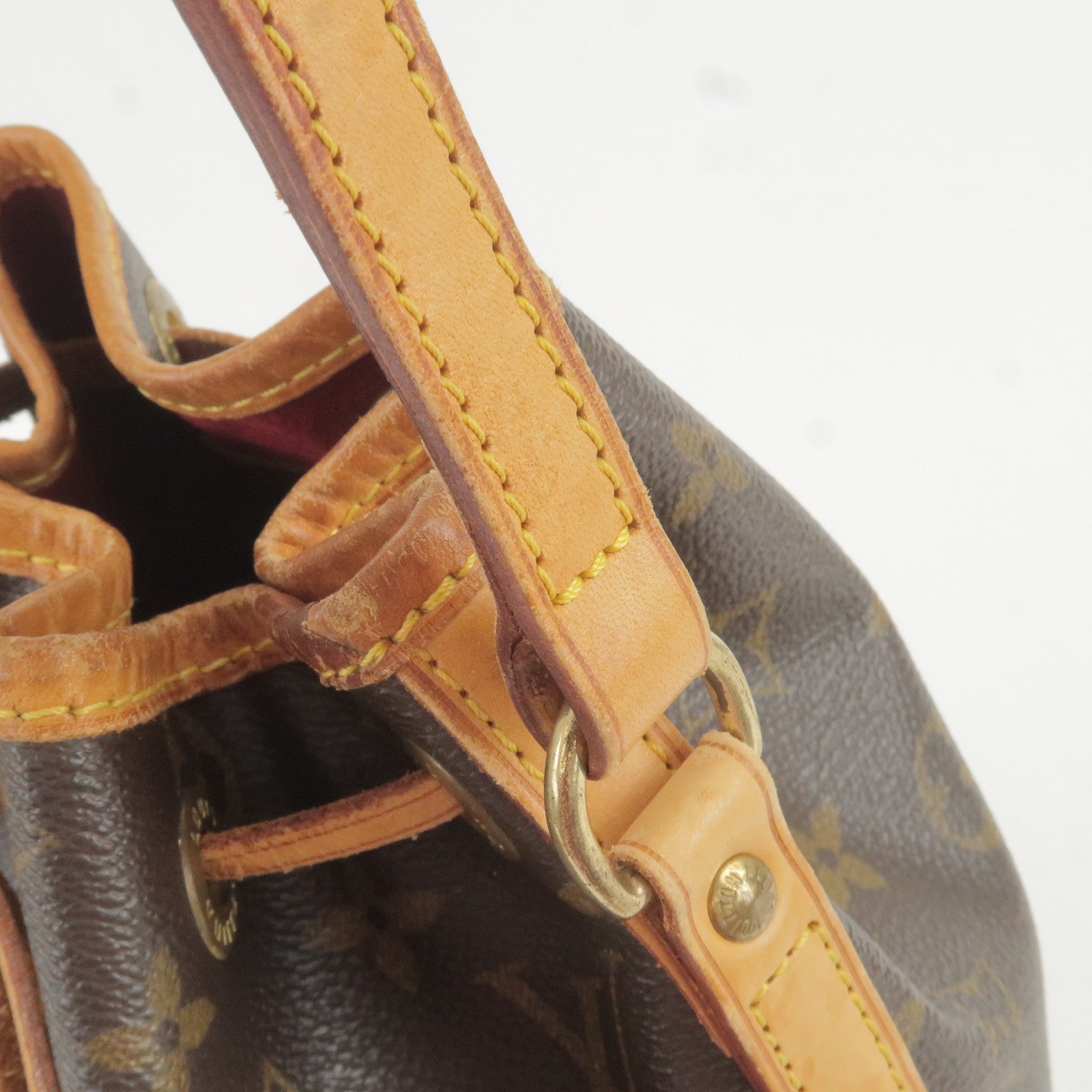 Louis Vuitton Leather & Canvas Monogram Speedy Charm Wrap Bracelet