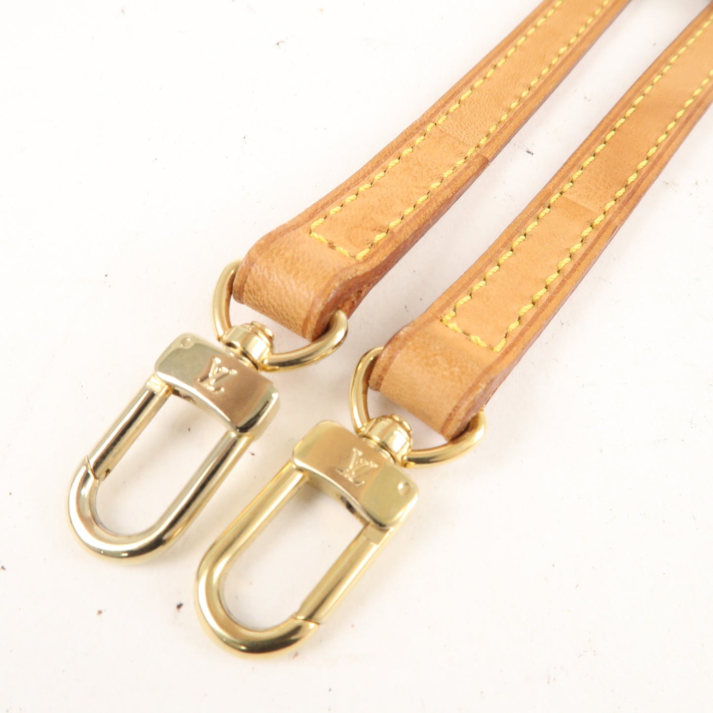 Louis-Vuitton-Leather-Shoulder-Strap-Adjustable-Beige-J52314
