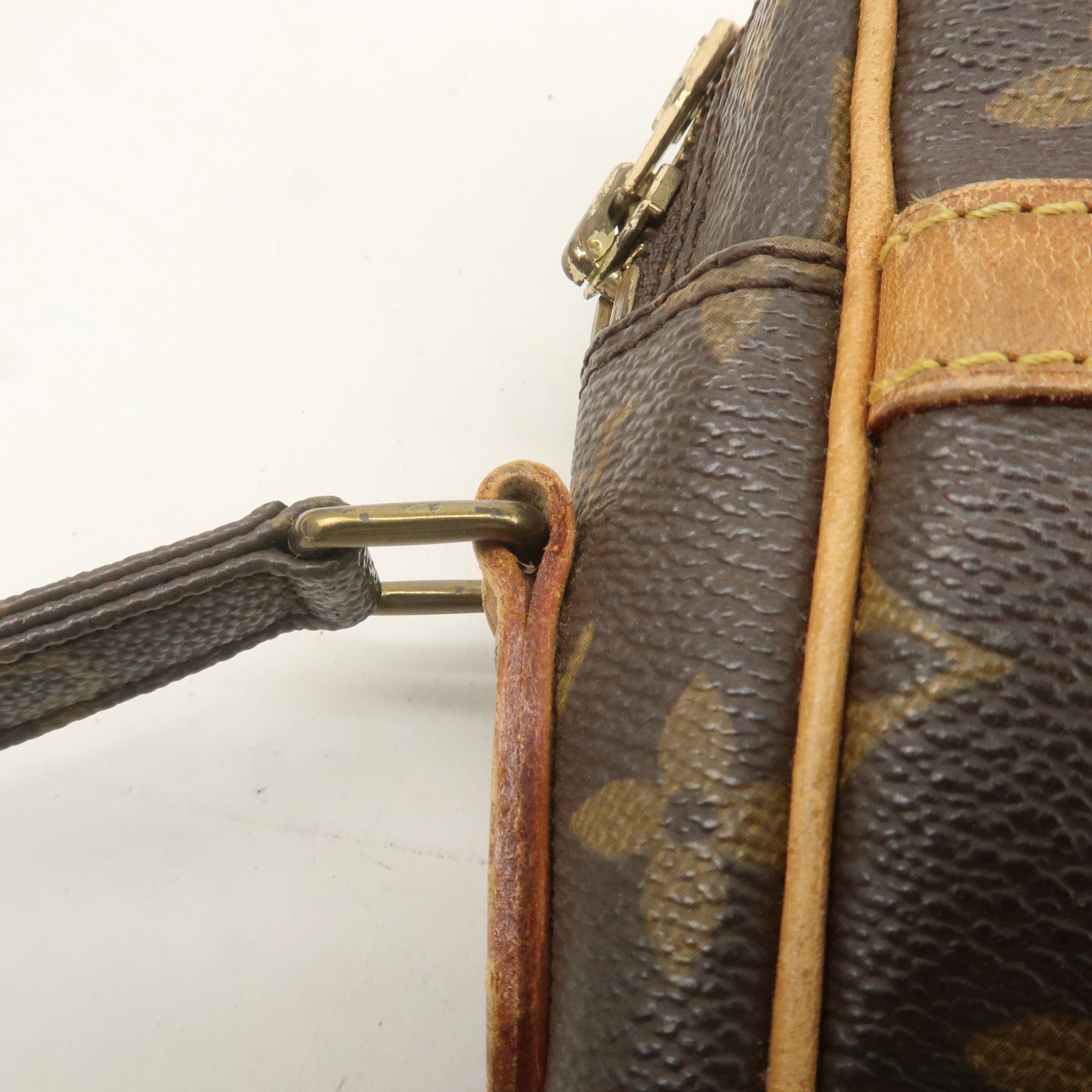 Louis Vuitton Monogram Danube Shoulder Bag Brown M45266