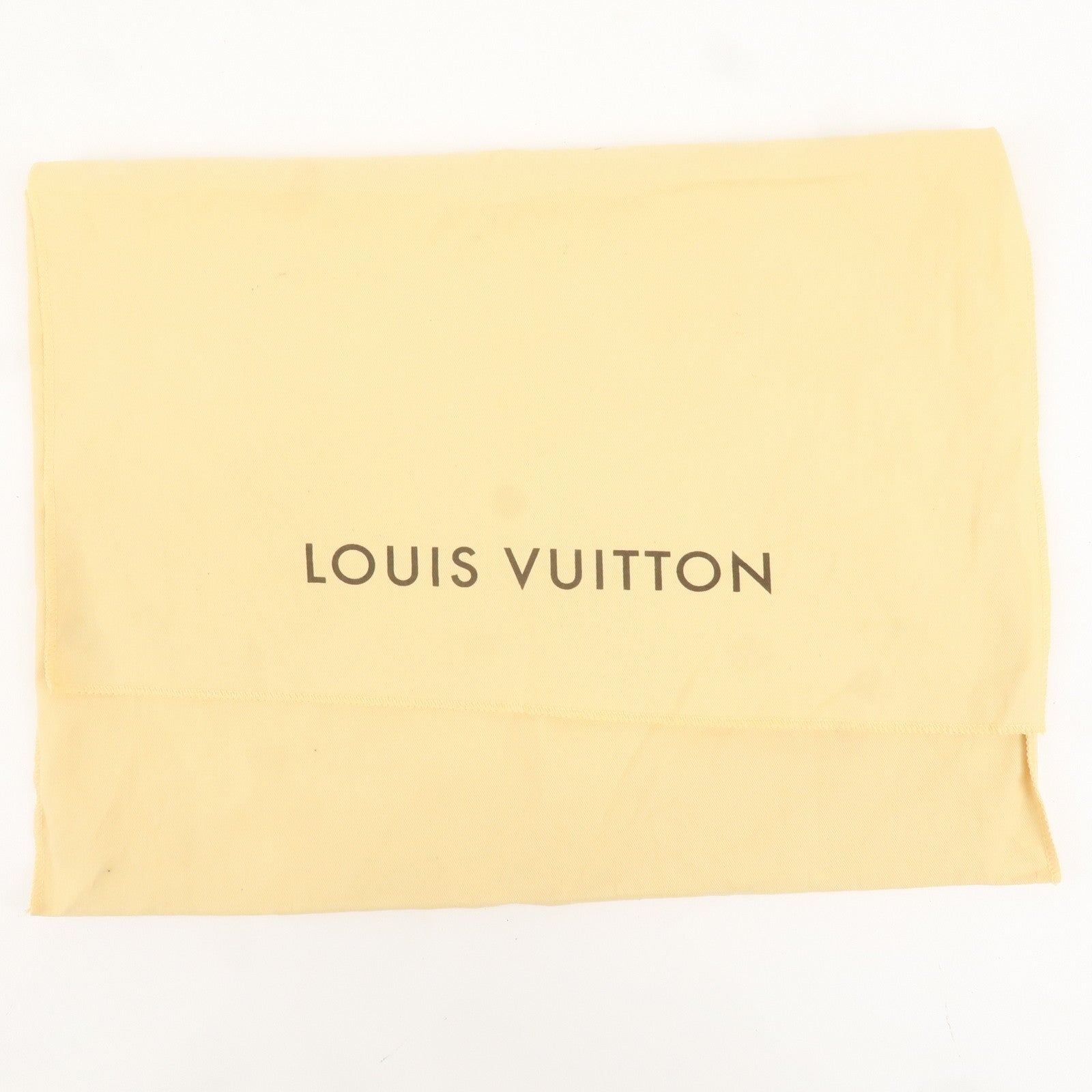 Louis Vuitton Set of 10 Dust Bag Flap Style Beige