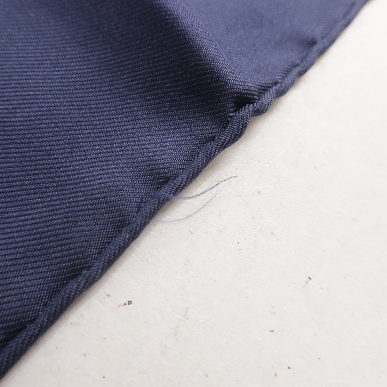 Scarf 90 - Navy Blue Grey - Man - Silk