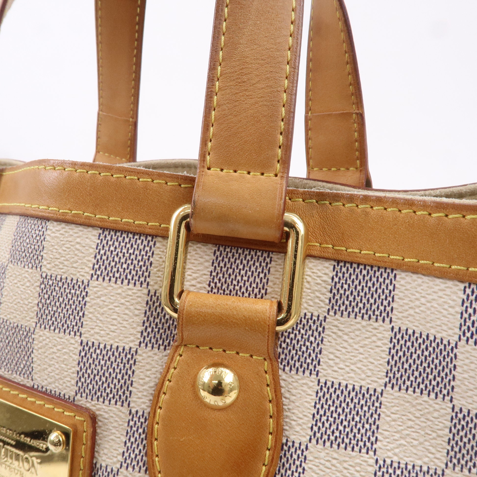 Louis-Vuitton-Damier-Azur-Hampstead-PM-Hand-Bag-Ivory-N51207 – dct