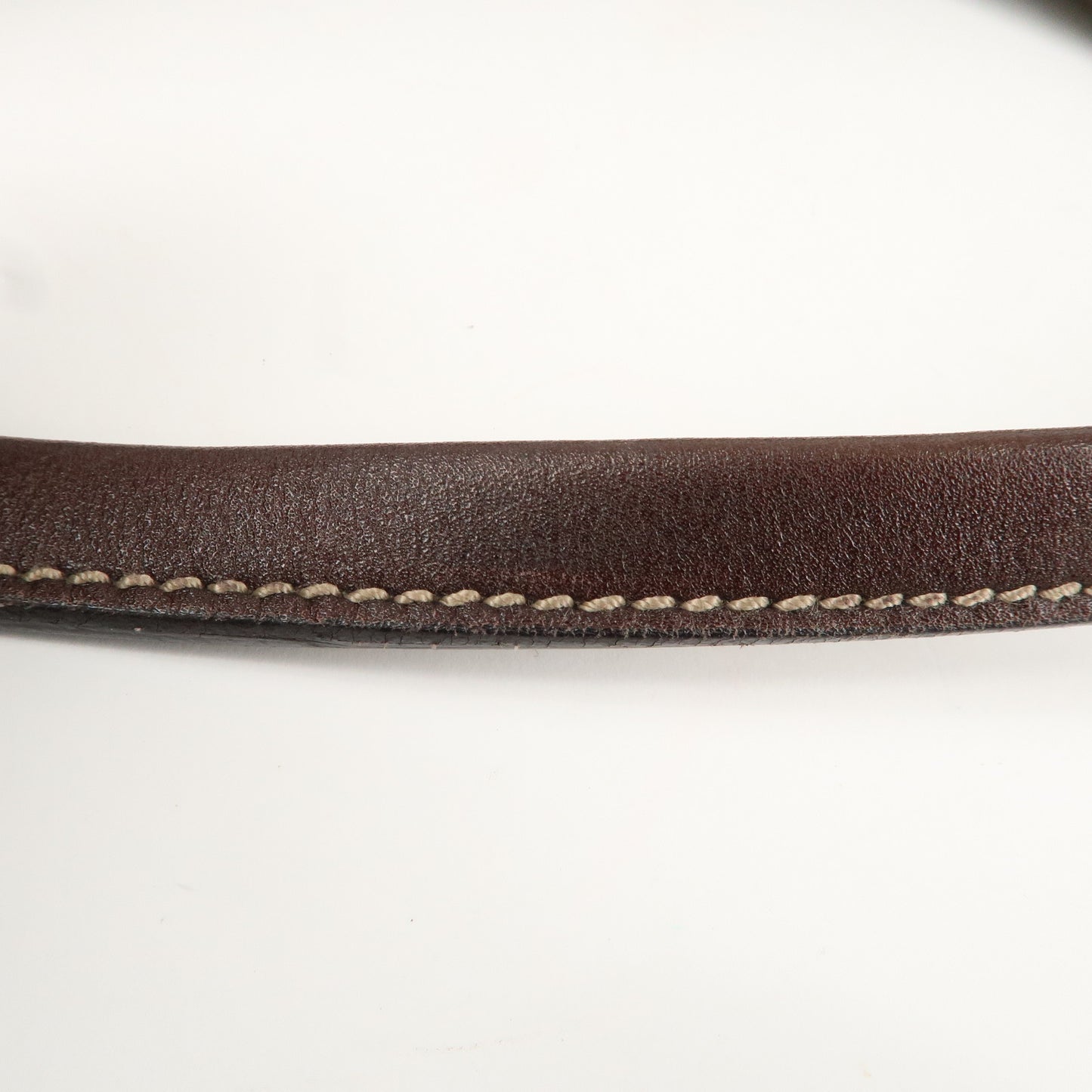 GUCCI GG Canvas Leather Shoulder Bag Beige Brown 169947