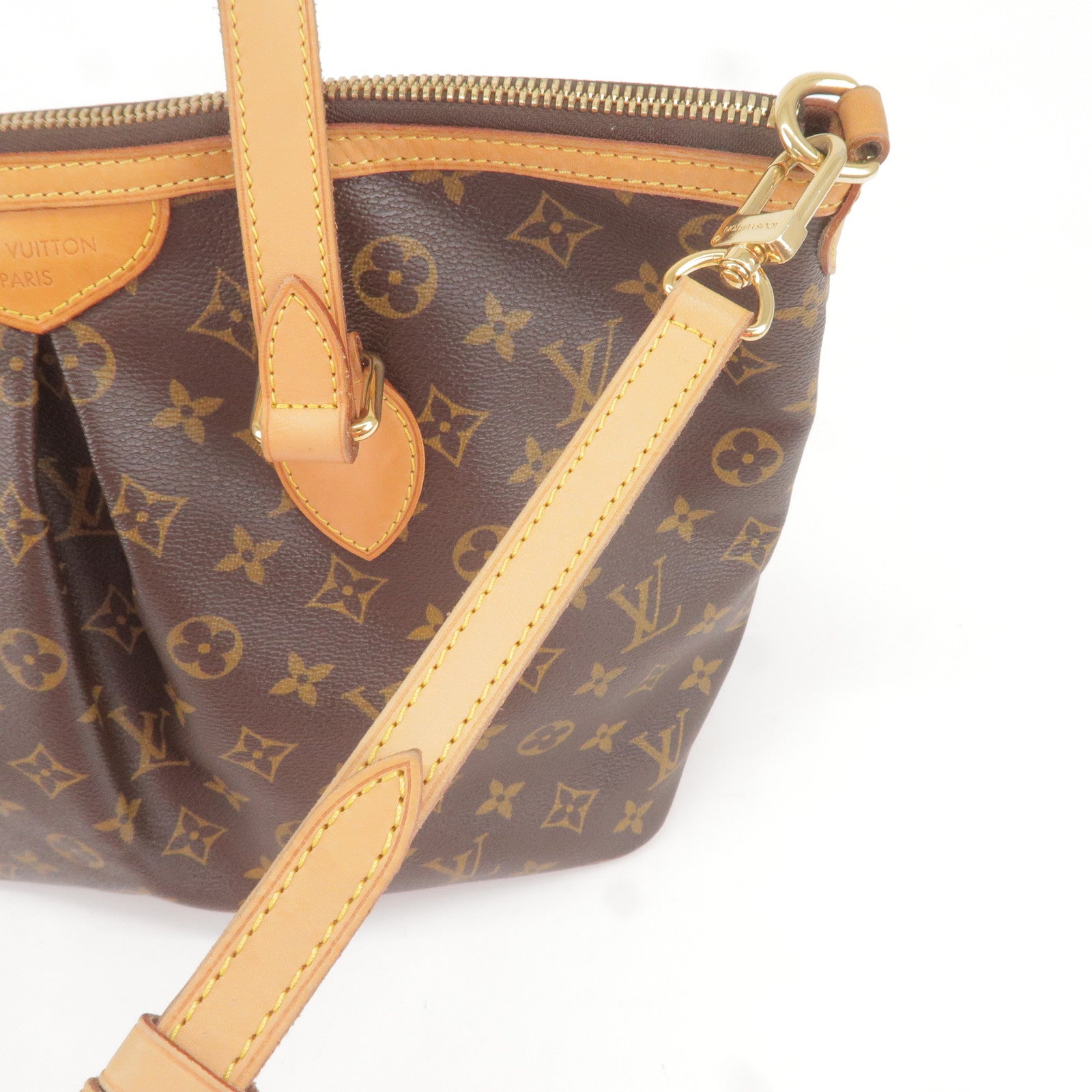 Louis-Vuitton-Monogram-Palermo-PM-2Way-Hand-Bag-M40145