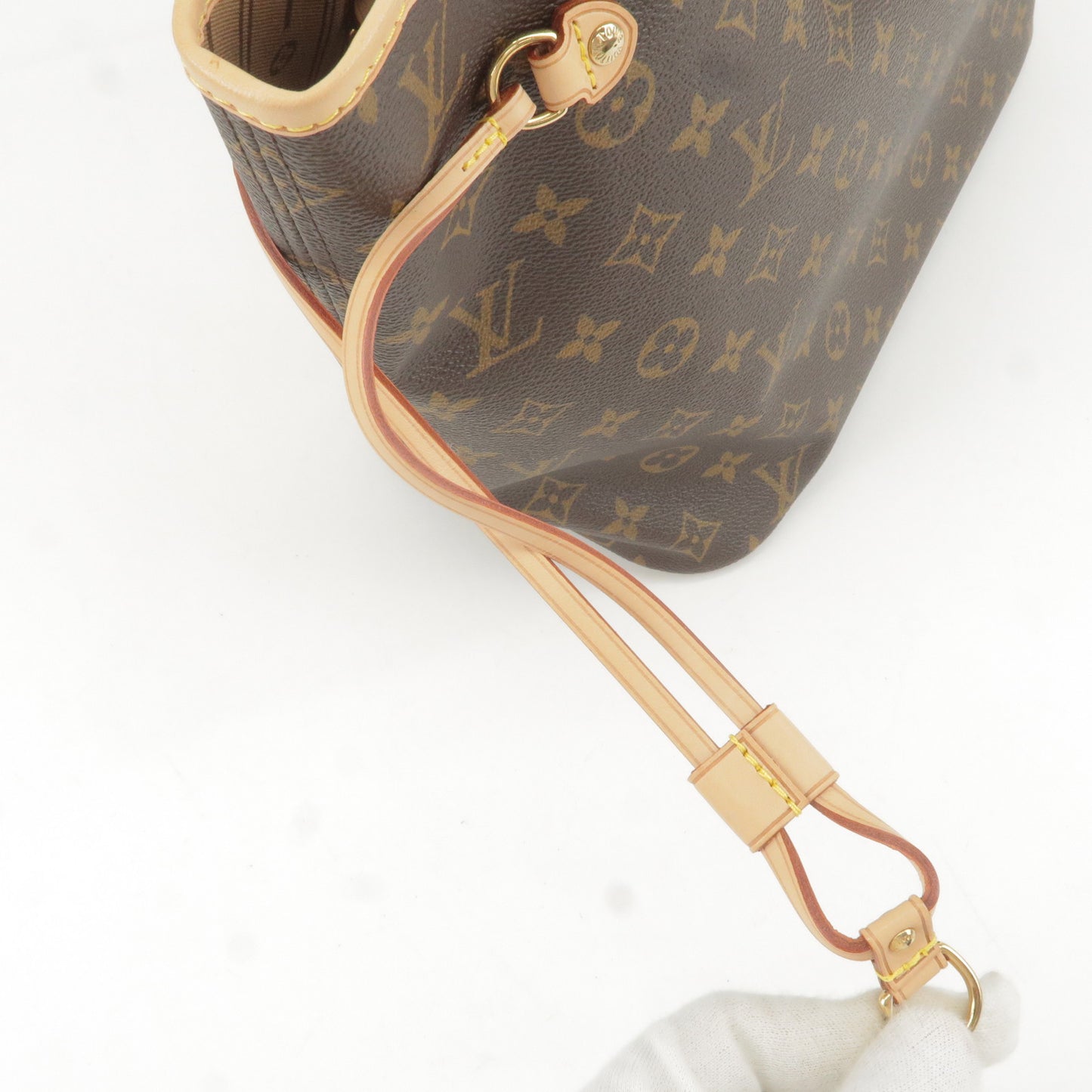 Louis Vuitton Monogram Neverfull MM Tote Bag Hand Bag M40156