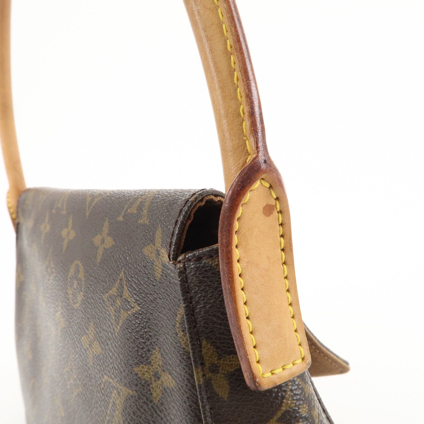 Louis Vuitton Monogram Mini Looping Shoulder Bag Hand Bag M51147