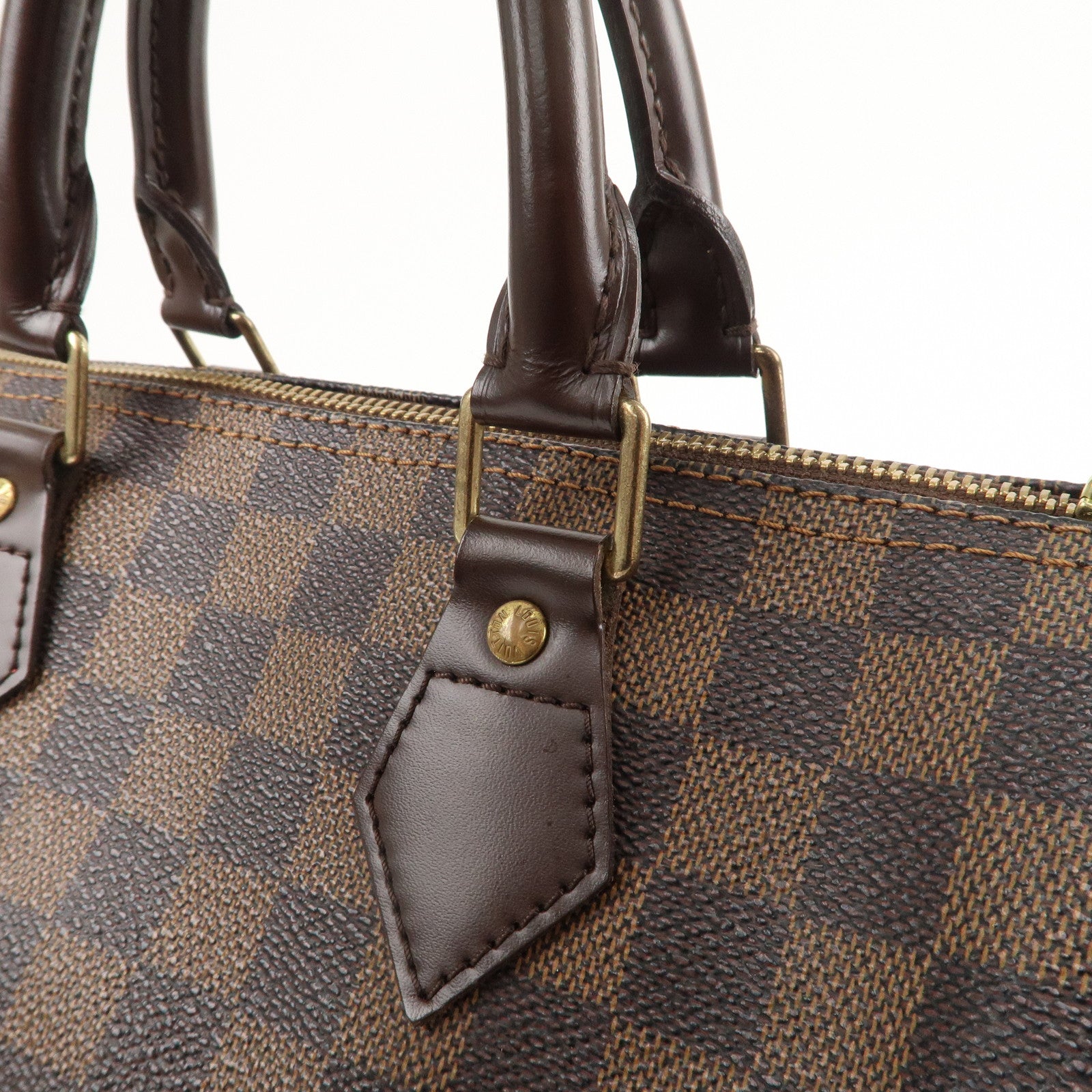 Vuitton - Bag - Bag - Speedy - Louis - N41532 – dct - Boston - 25 - Damier  - Hand - ep_vintage luxury Store - Louis Vuitton Zippy Black Арт