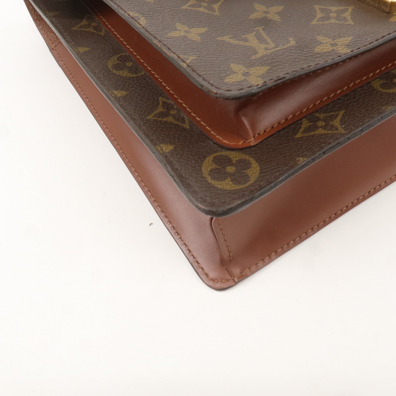 Louis Vuitton Monogram Monceau Hand Bag Brief Case M51185