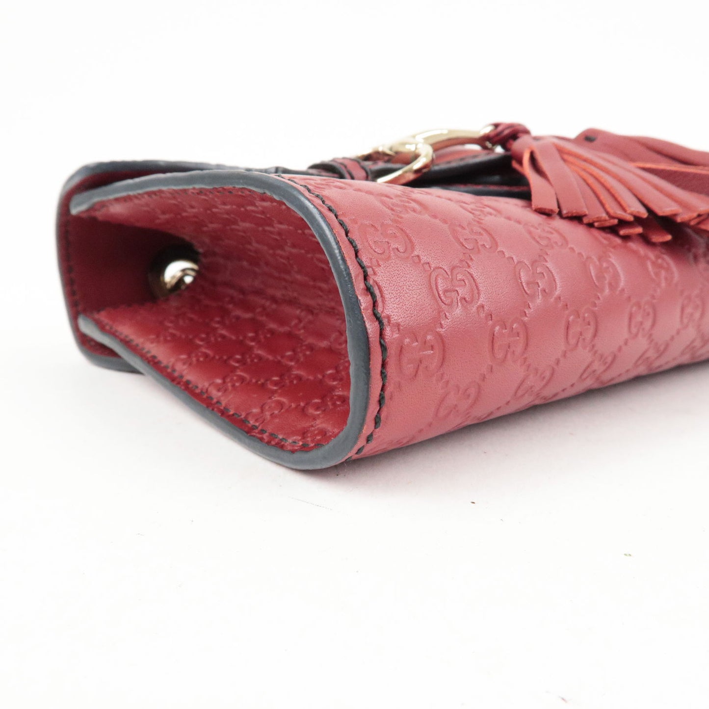 GUCCI Horsebit Emily Micro Guccissima Chain Shoulder Bag 449636