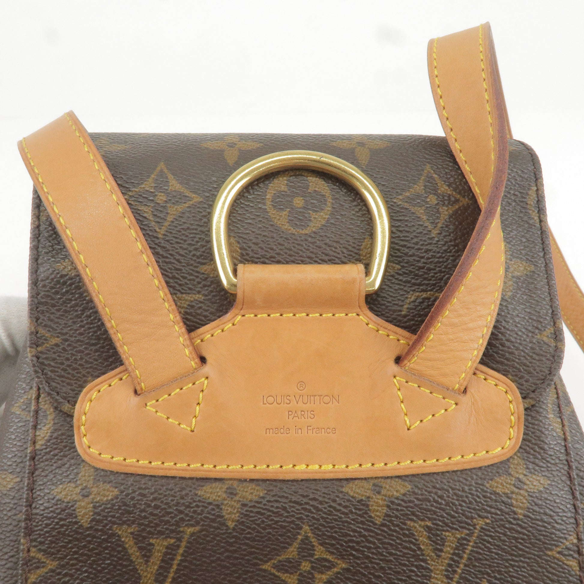 M51136 – dct - Pack - Louis Vuitton Square Double Wallet - Monogram - Back  - Montsouris - Louis - Bag - ep_vintage luxury Store - MM - Vuitton