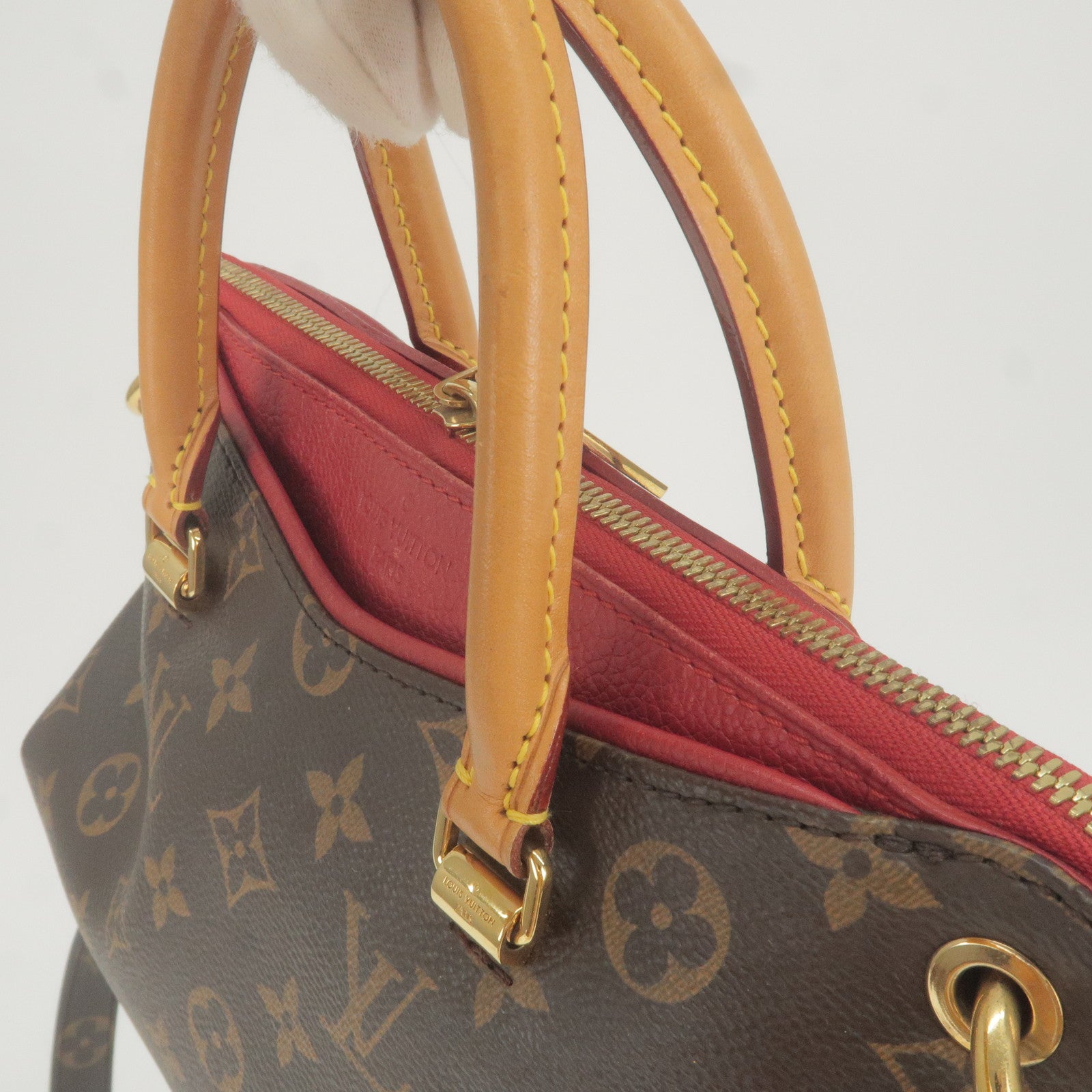 Louis Vuitton Monogram Pallas BB - Brown Satchels, Handbags