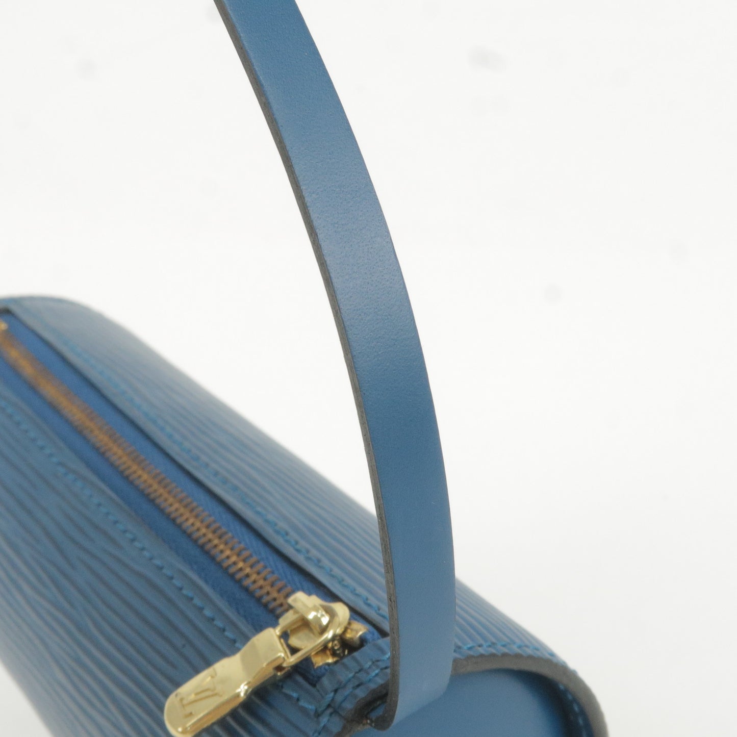Louis Vuitton Epi Pouch For Soufflot Hand Bag Toledo Blue